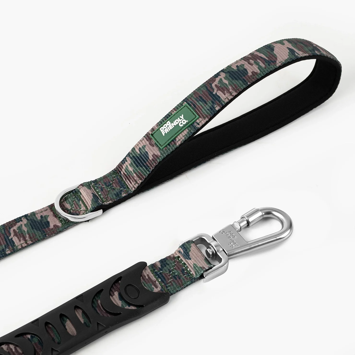 Bungee Dog Leash - Green Camo - Image 3