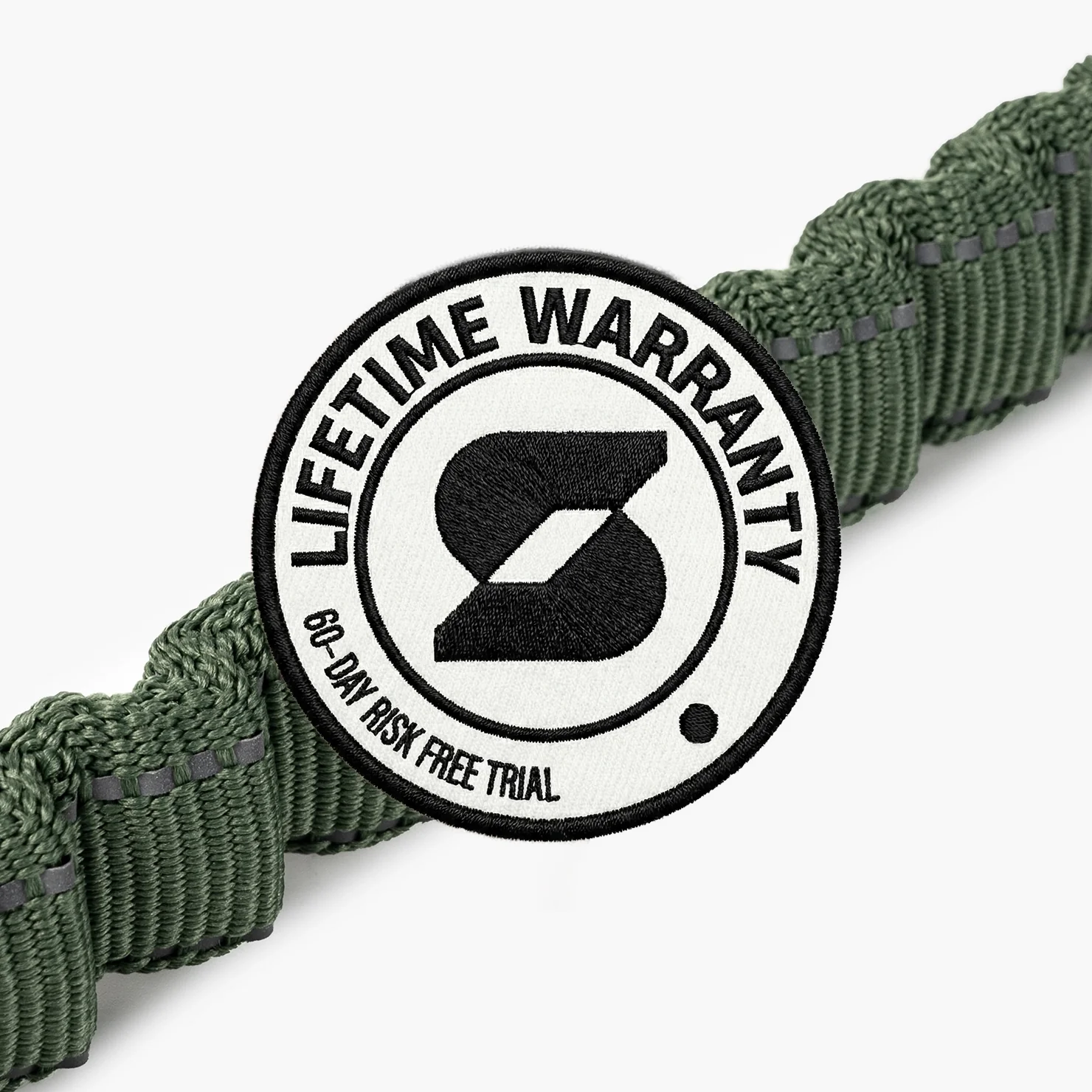 Bungee Dog Leash - Green Camo - Image 4
