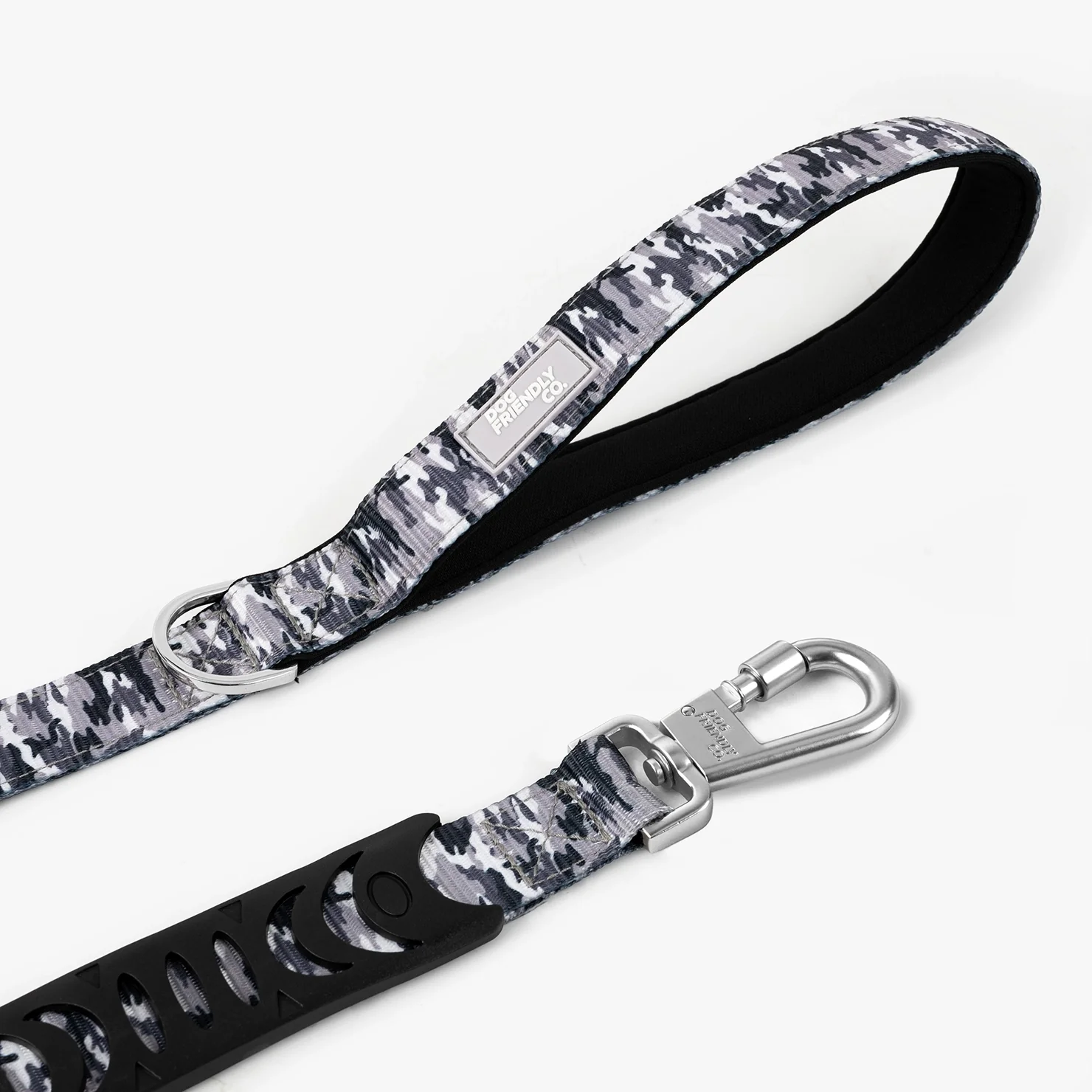 Bungee Dog Leash - Grey Camo - Image 3