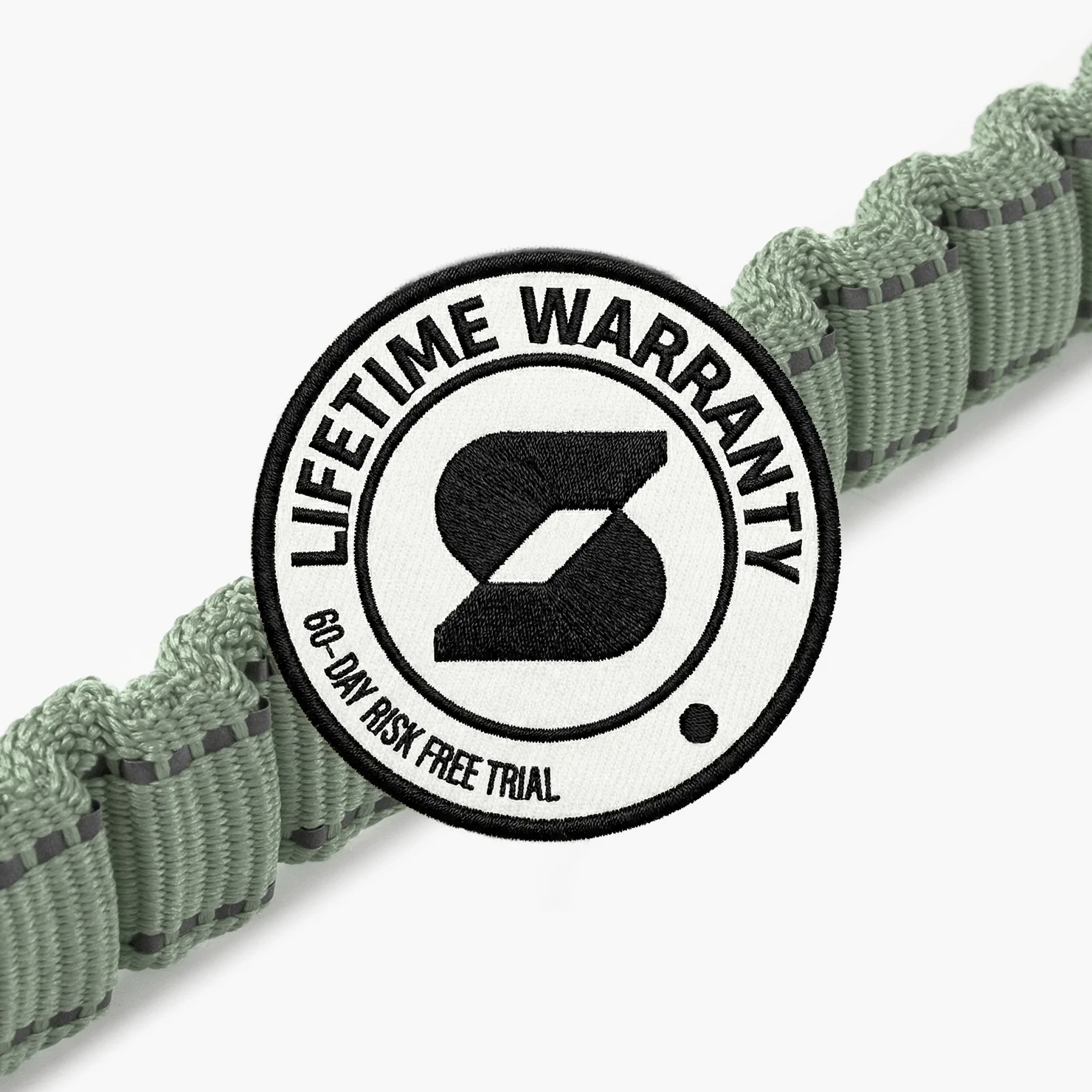 Bungee Dog Leash - Khaki - Image 4