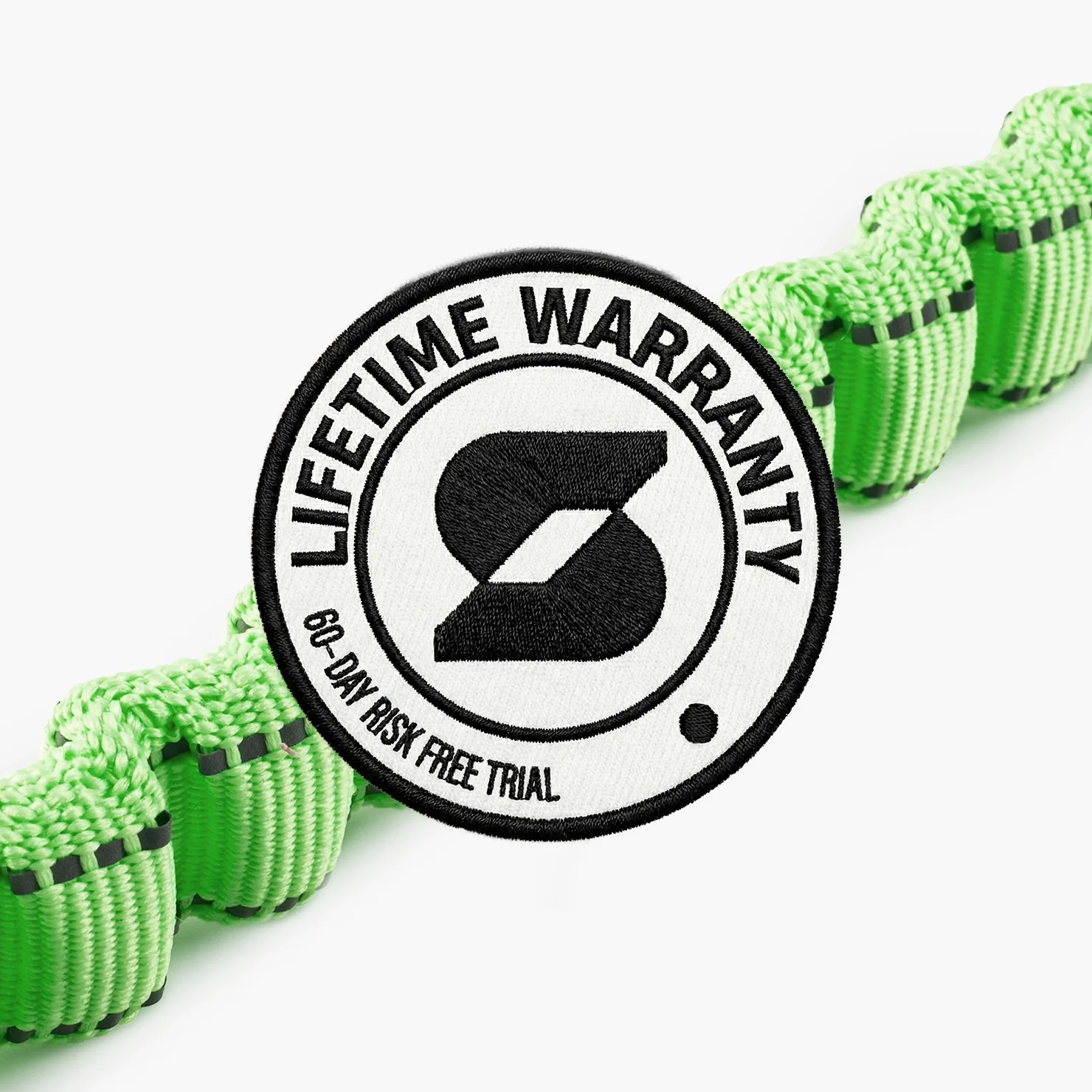 Bungee Dog Leash - Neon Green - Image 4