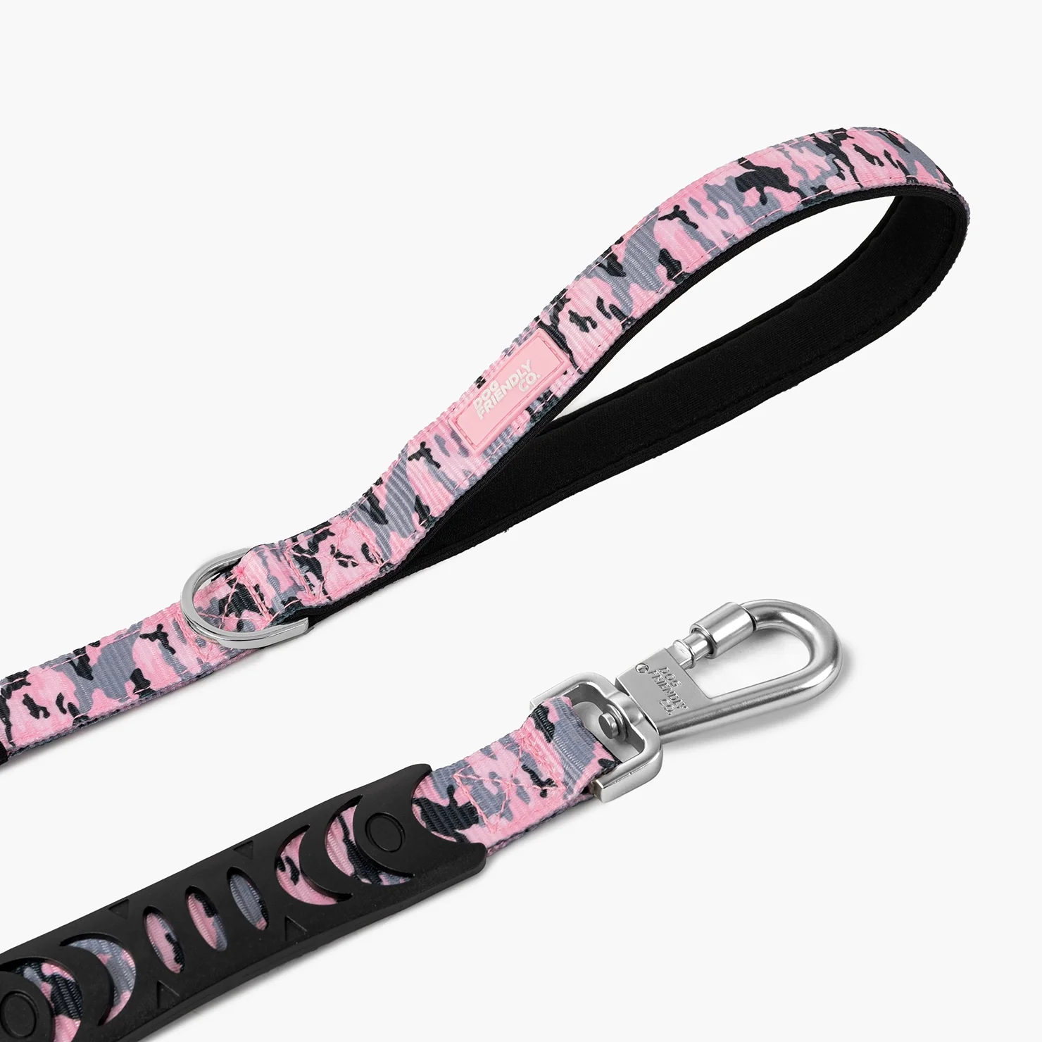 Bungee Dog Leash - Pink Camo - Image 3