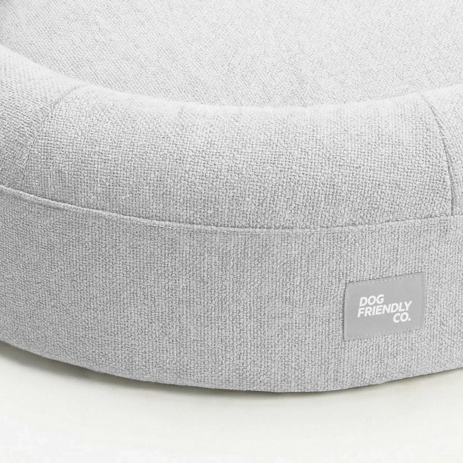 Chill Pill Memory Foam Dog Bed - Grey (Small) - Image 8