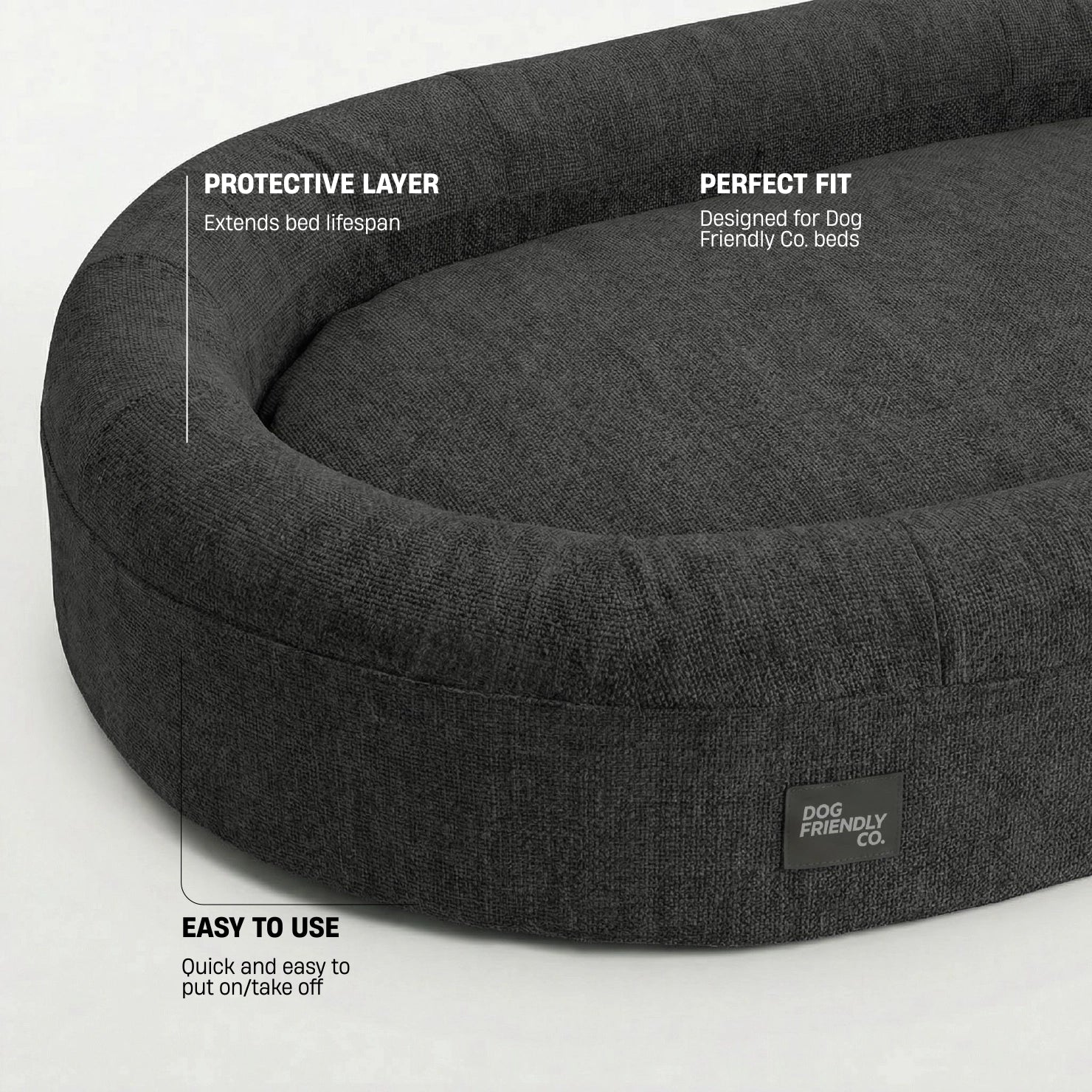 Chill Pill Replacement Cover - Charcoal - Image 3
