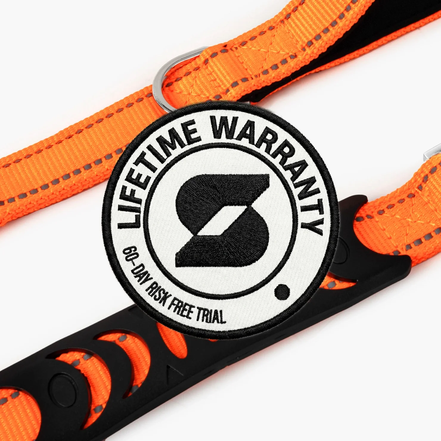 Classic Dog Leash - Hi-Vis Orange - Image 4