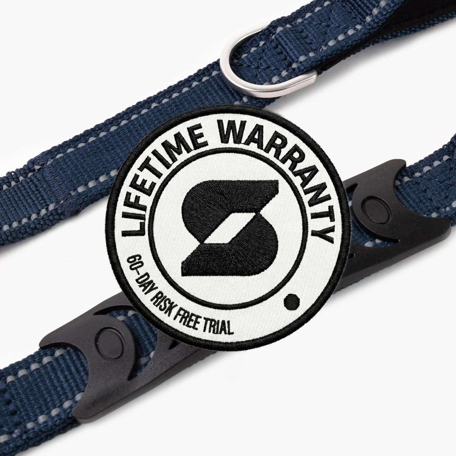 Classic Dog Leash - Navy Blue - Image 4