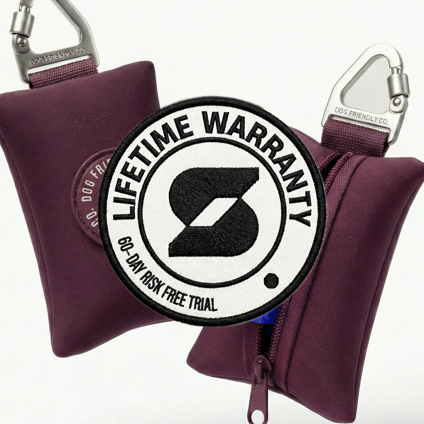 Collar Walk Set - Burgundy - Image 9