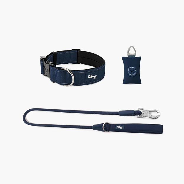 Collar Walk Set - Navy Blue - Image 16
