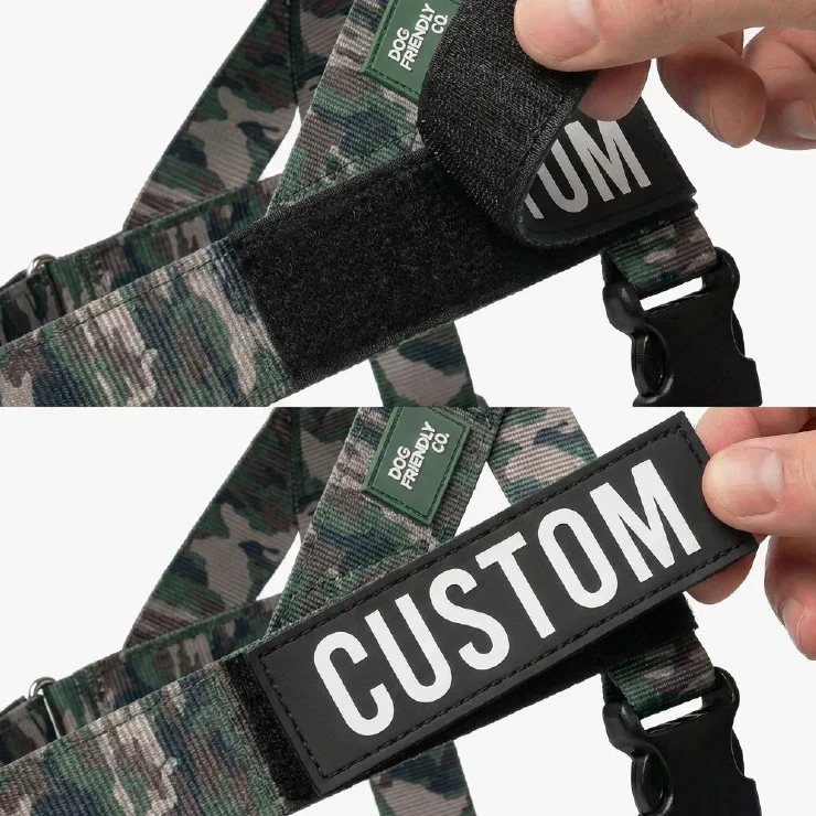 Personalised Dog Harness - Green Camo - Image 7