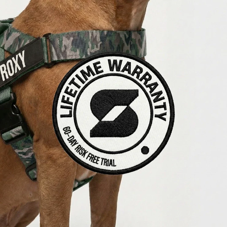 Personalised Dog Harness - Green Camo - Image 8