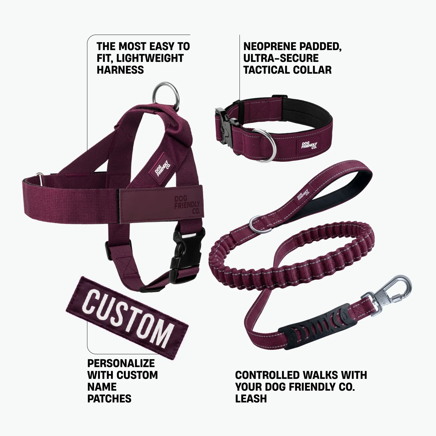 Dog Lovers Pack - Burgundy - Image 2