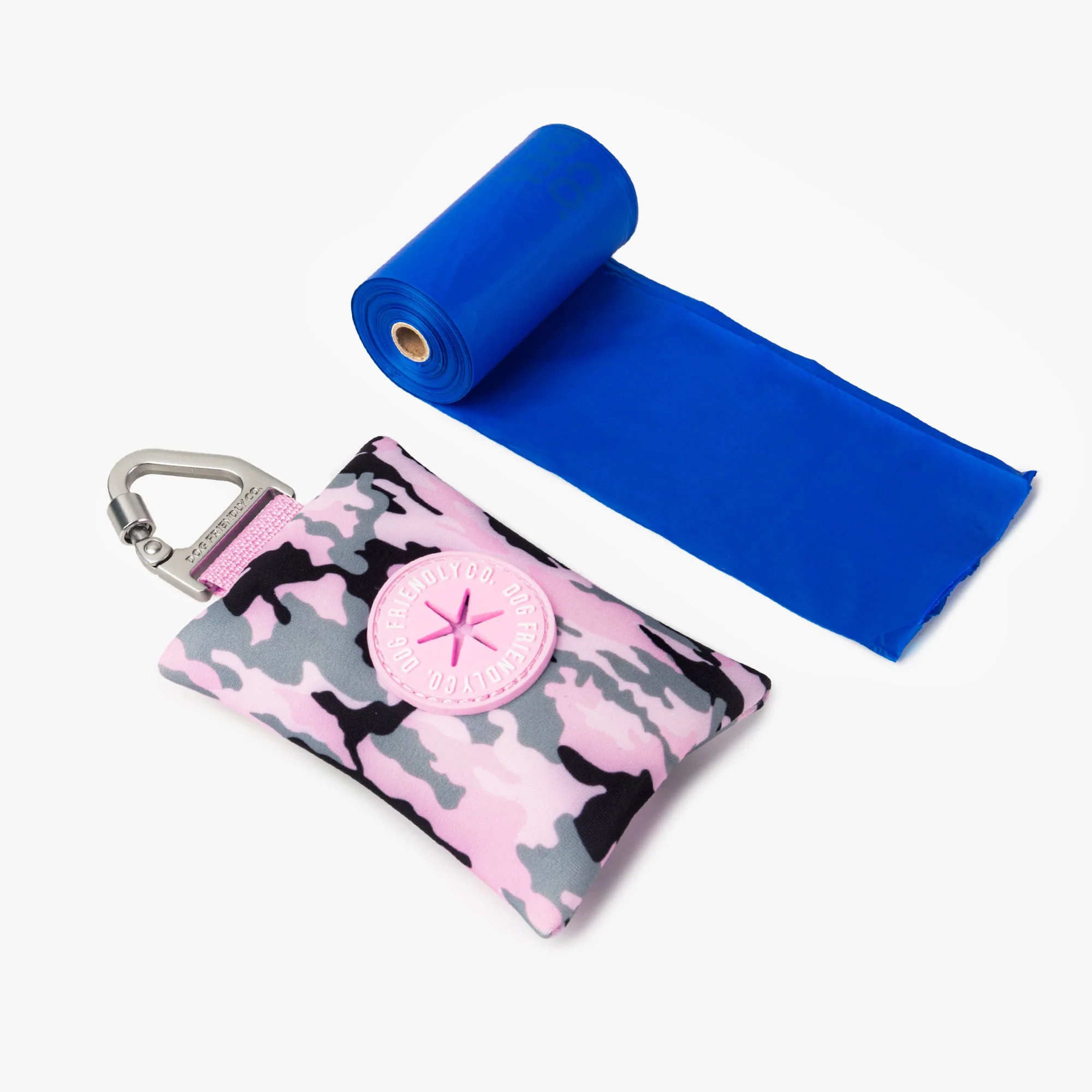 Dog Poop Bag Holder - Pink Camo - Image 2