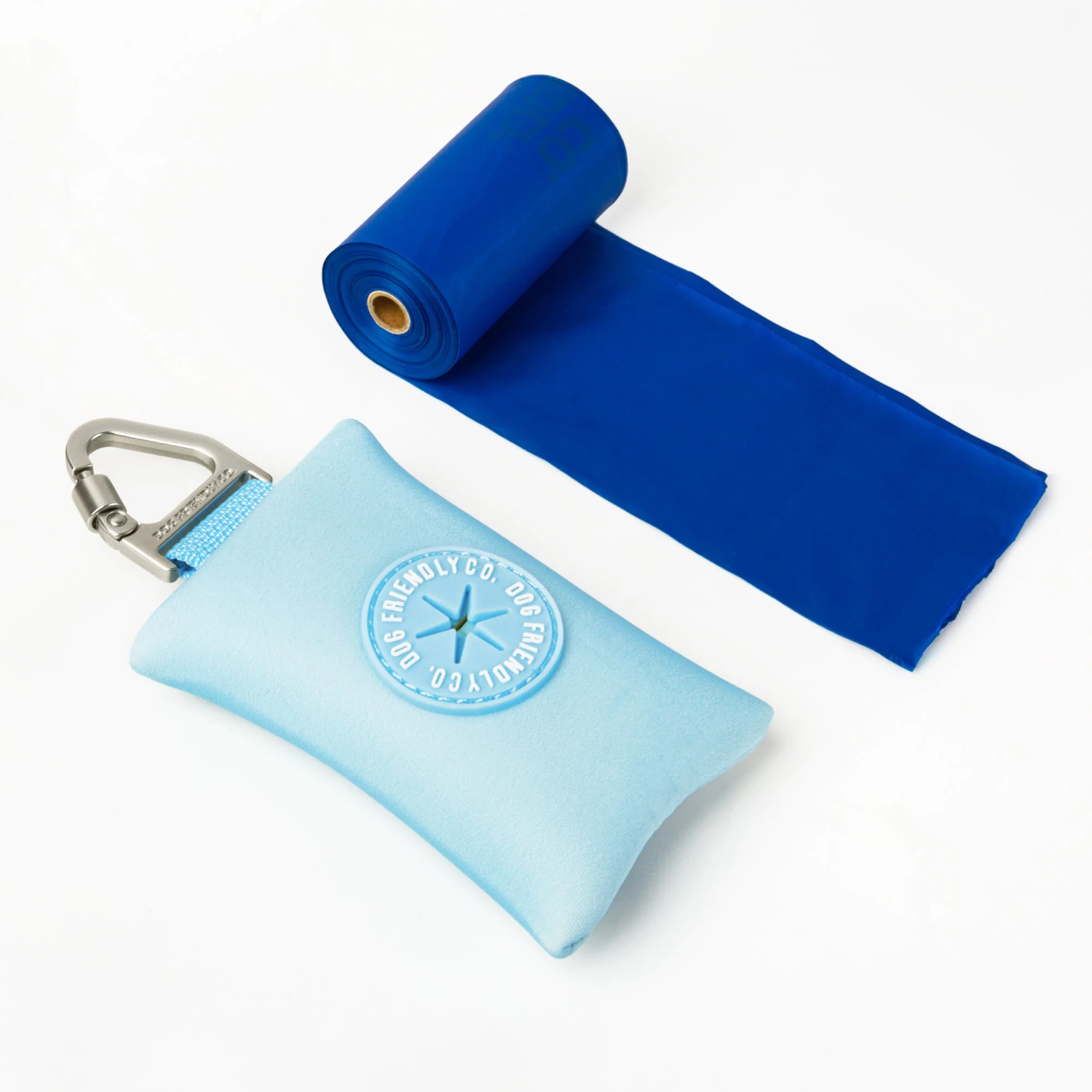 Dog Poop Bag Holder - Sky Blue - Image 2