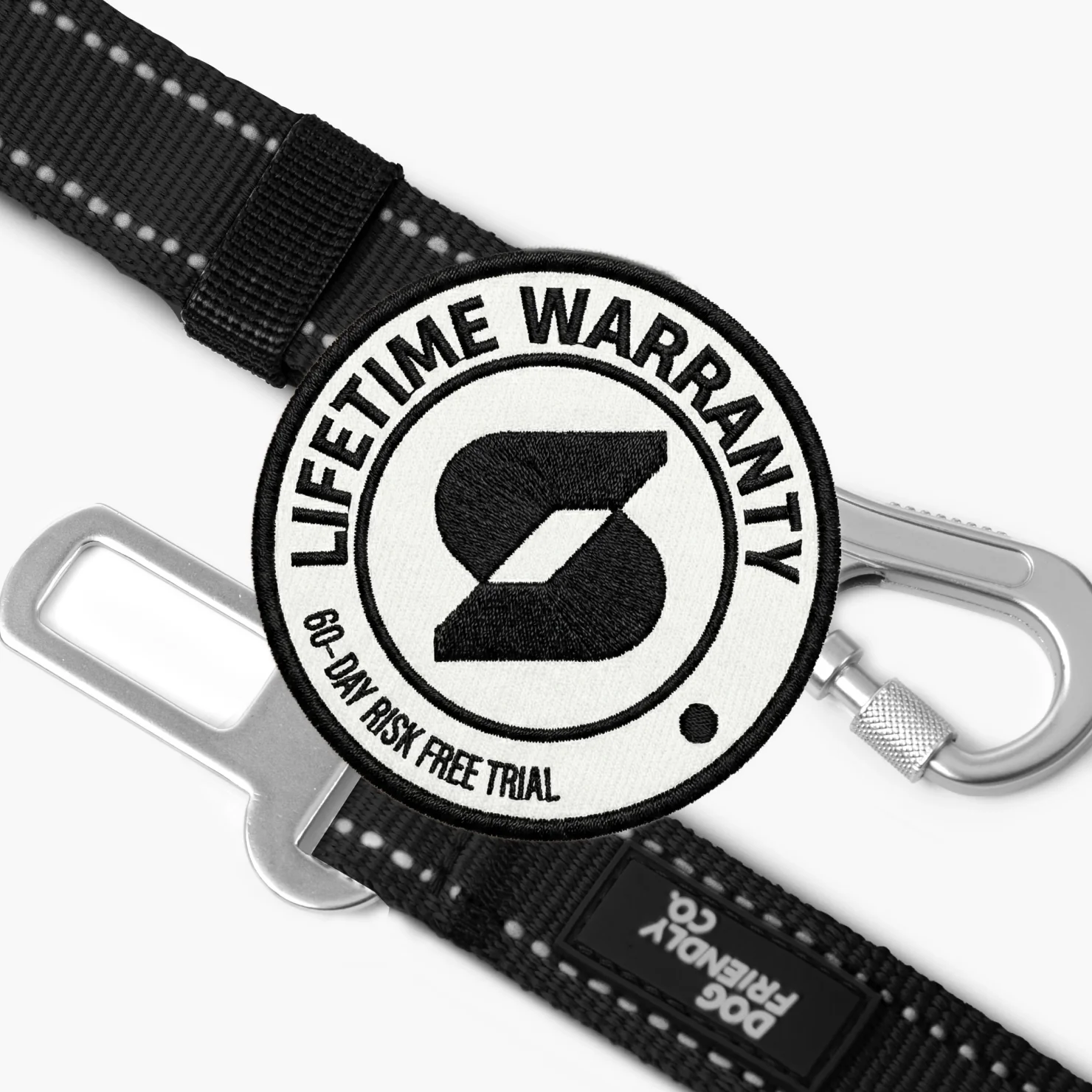 Dog Seat Belt - Black - Image 5