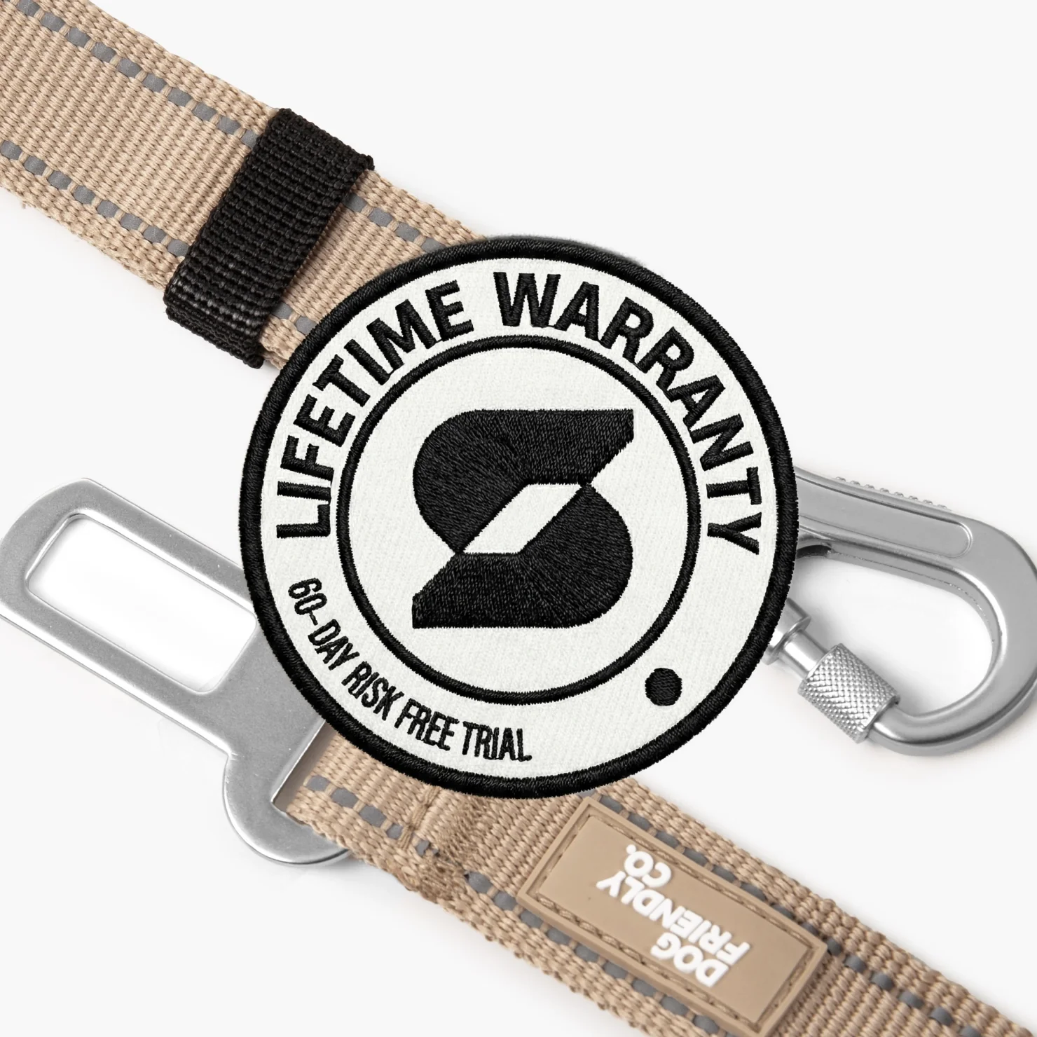 Dog Seat Belt - Brown - Image 5
