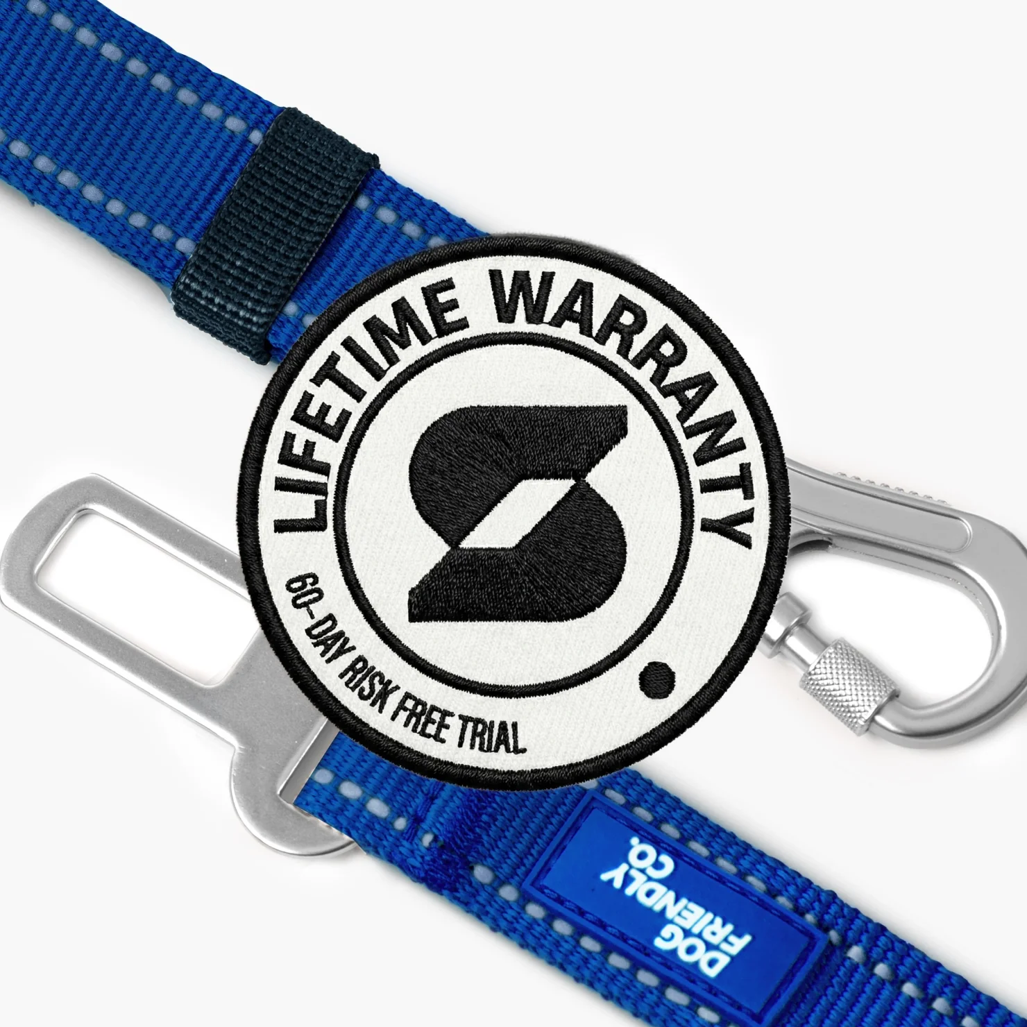 Dog Seat Belt - Classic Blue - Image 5