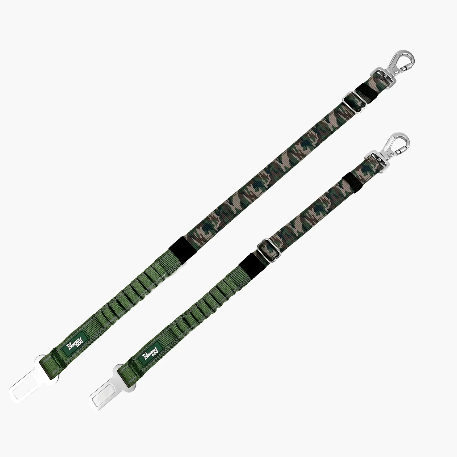 Dog Seat Belt - Green Camo - Image 3