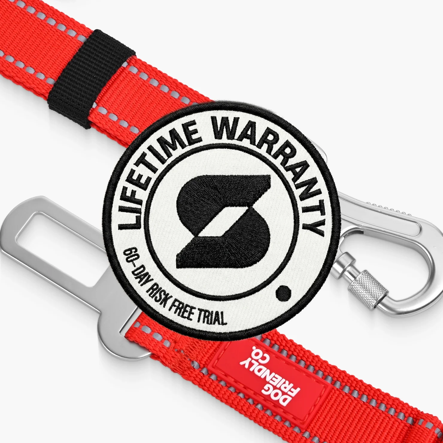 Dog Seat Belt - Red - Image 5