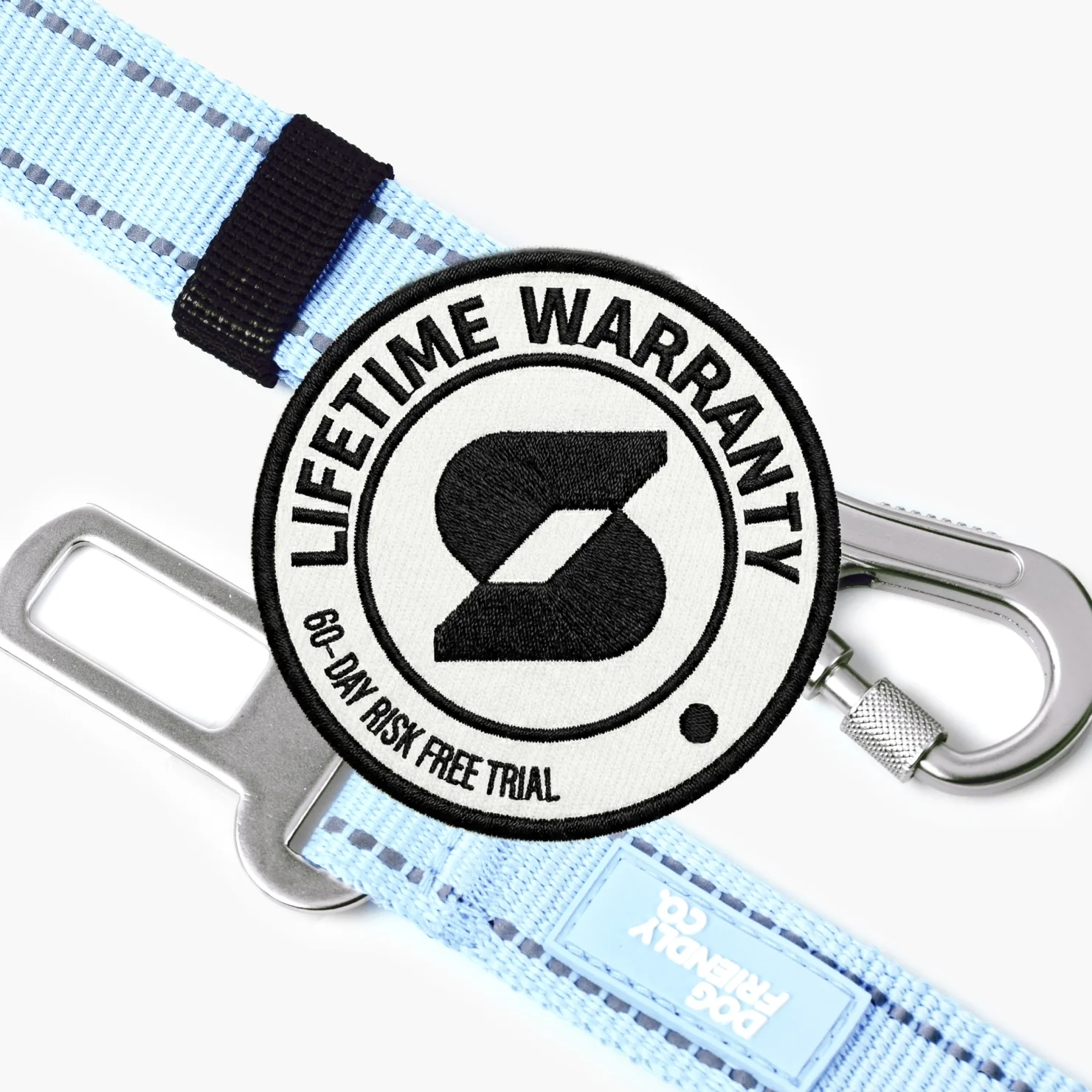 Dog Seat Belt - Sky Blue - Image 5