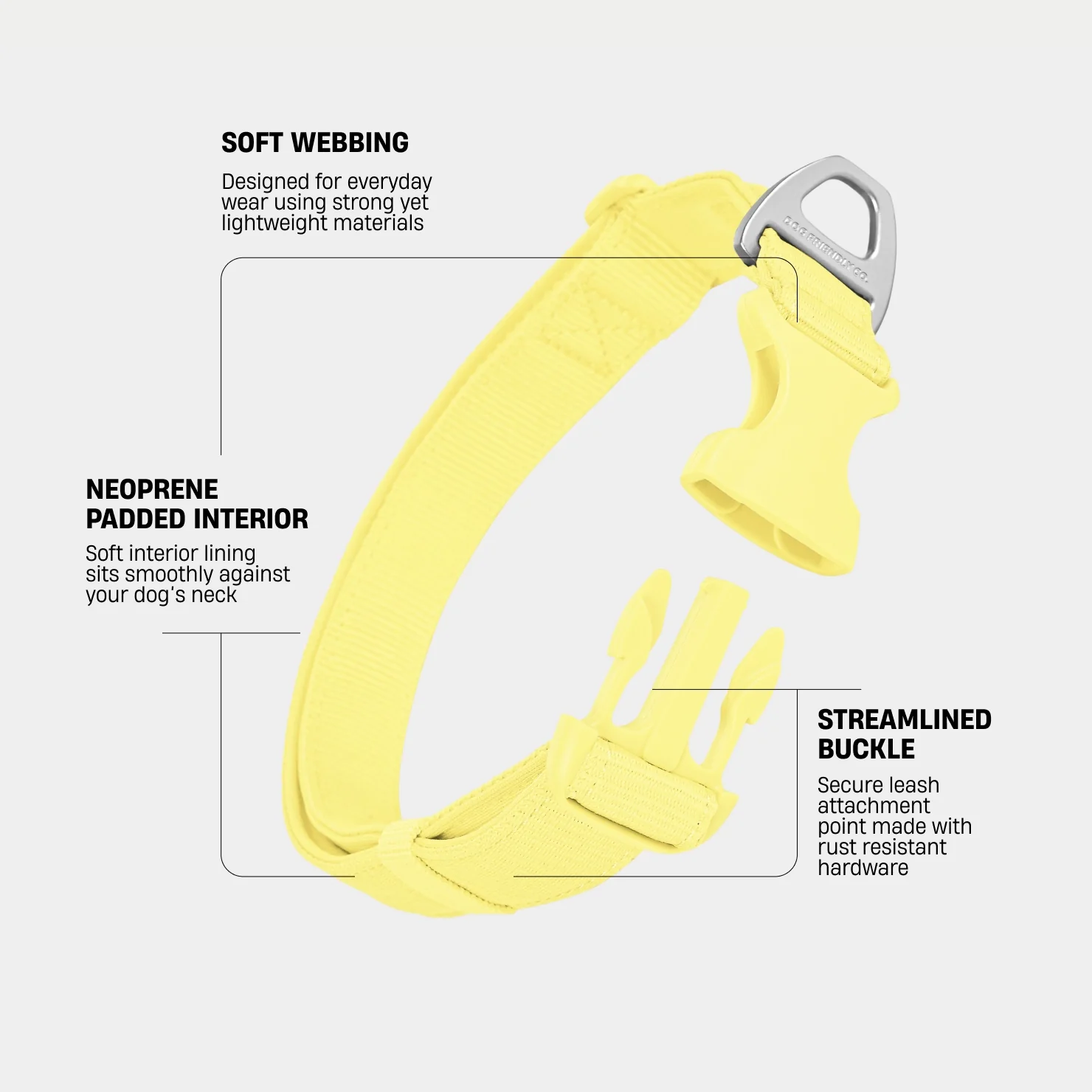 Essentials Collar - Yellow - Image 10