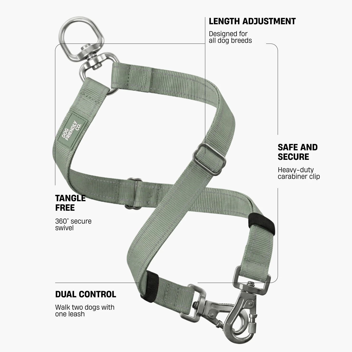 Leash Splitter - Khaki - Image 2