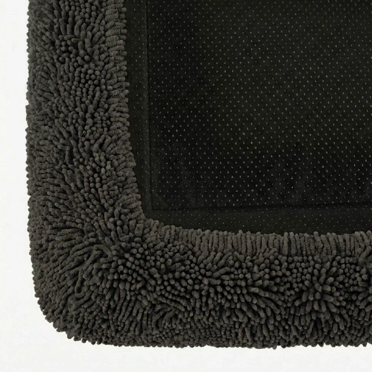 Plush Nap Easy Fit Dog Bed Cover - Charcoal - Image 4