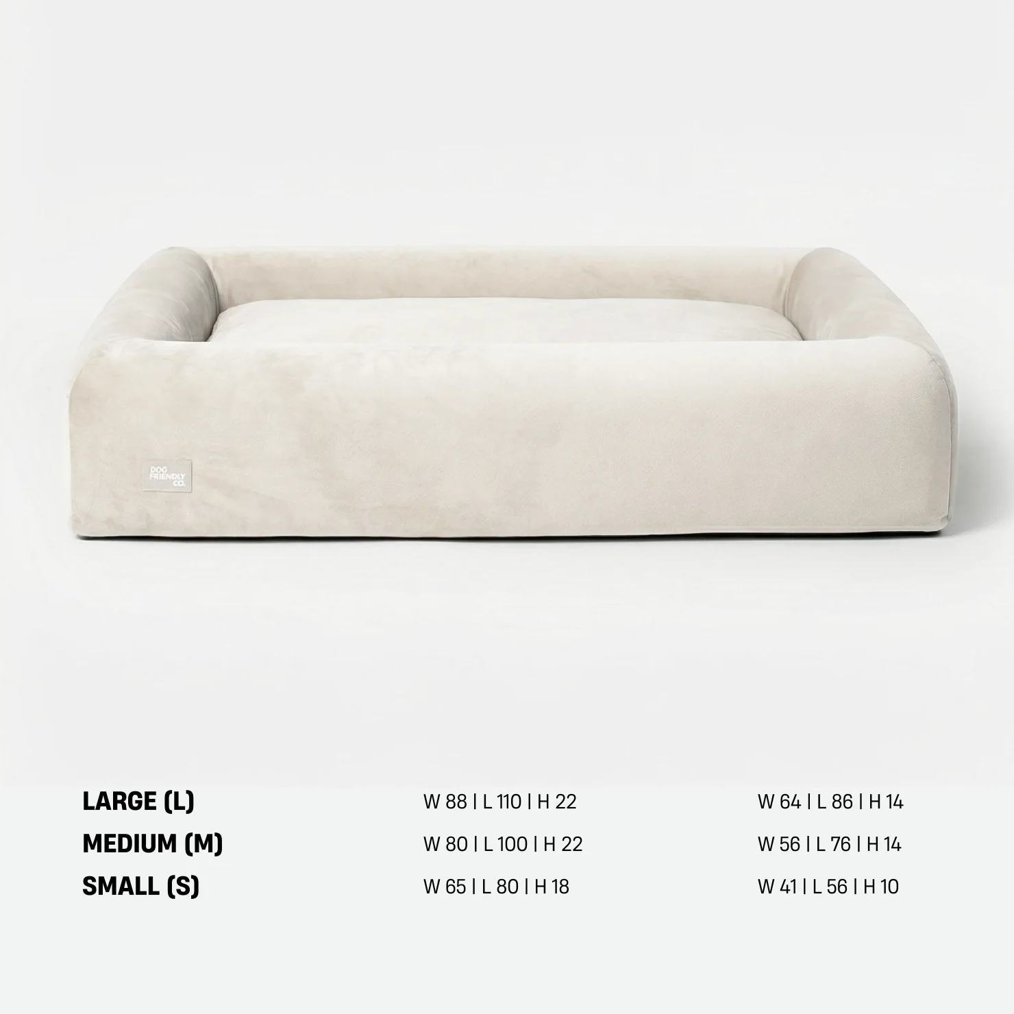 Premium Orthopedic Memory Foam Dog Bed - Beige - Image 9