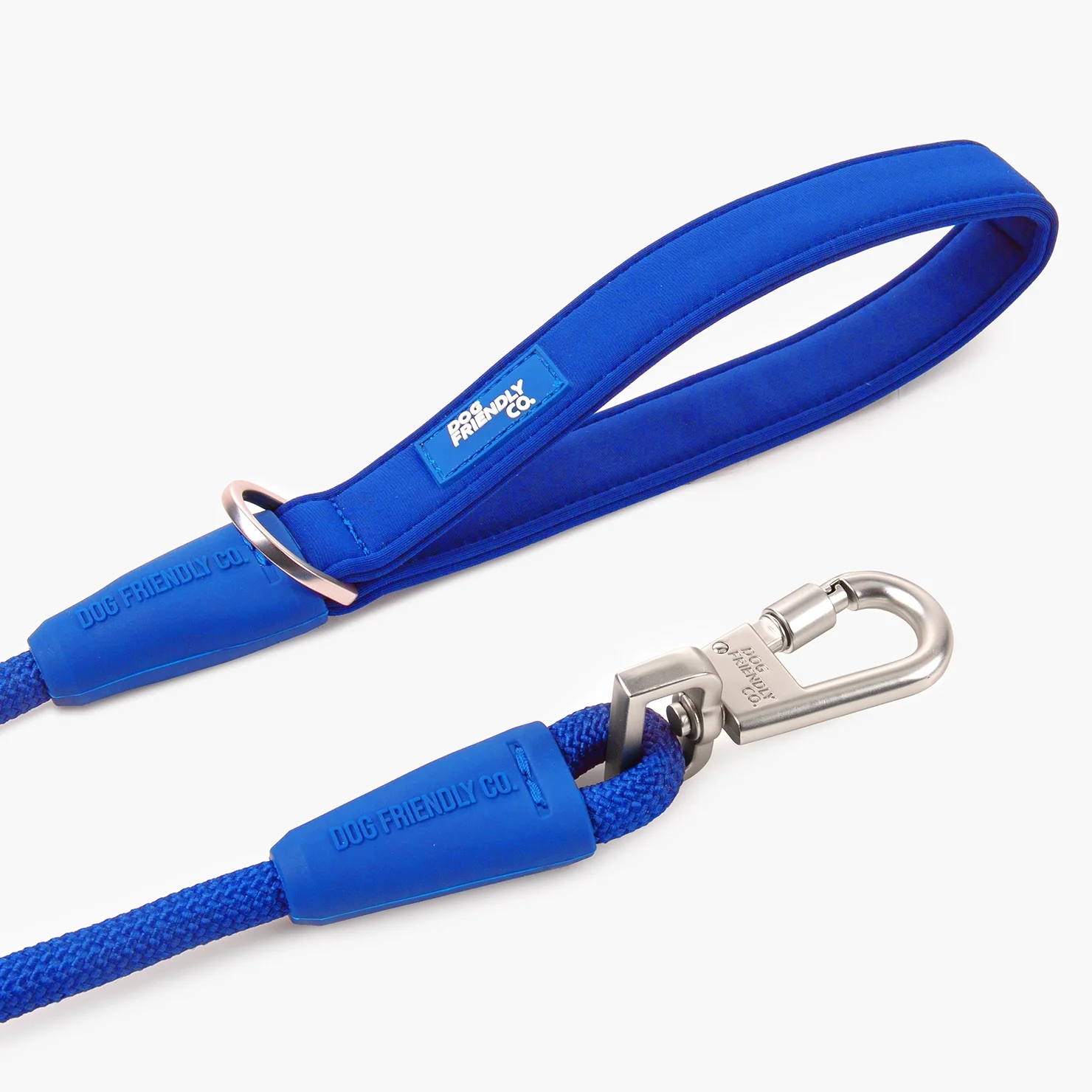 Rope Dog Leash - Classic Blue - Image 3