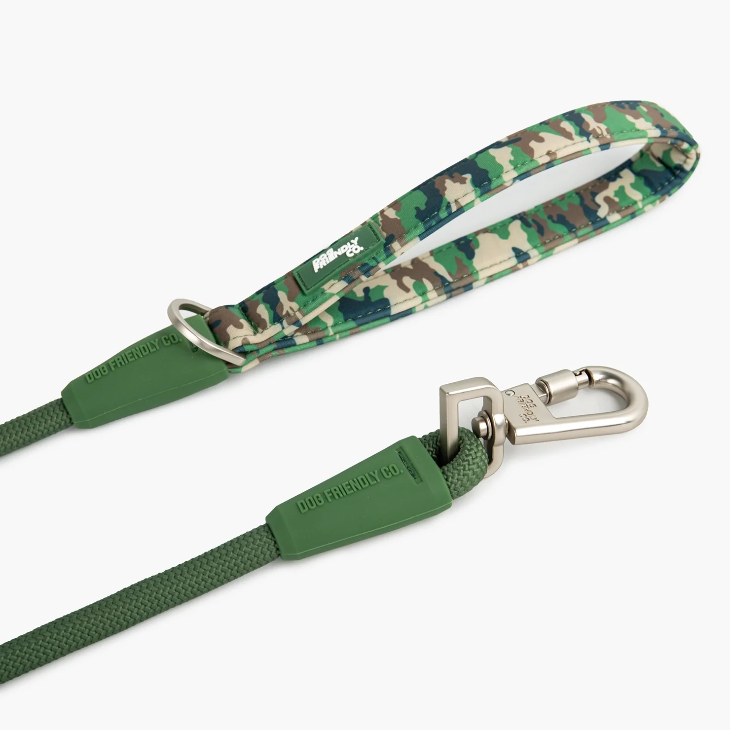 Rope Dog Leash - Green Camo - Image 3