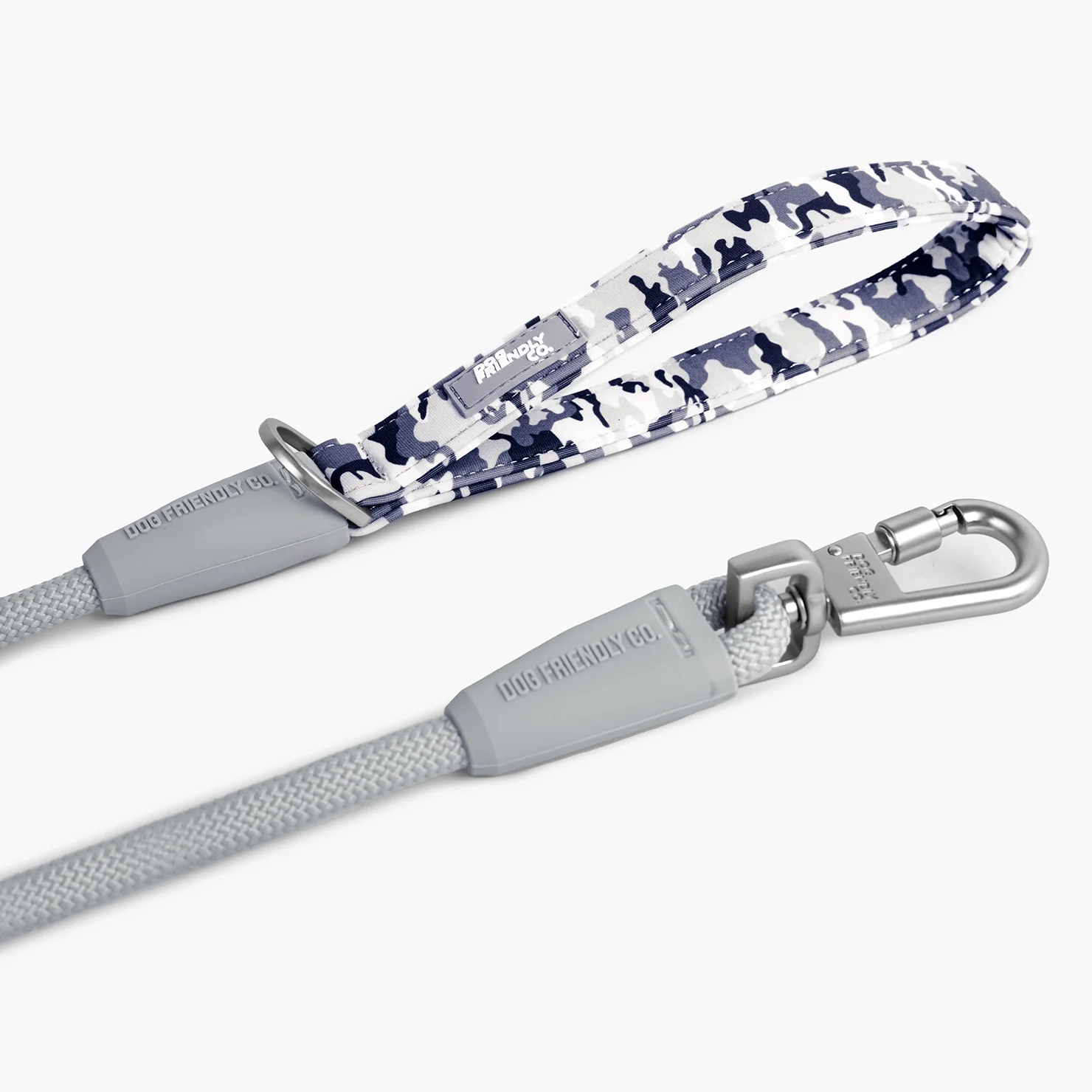 Rope Dog Leash - Grey Camo - Image 3