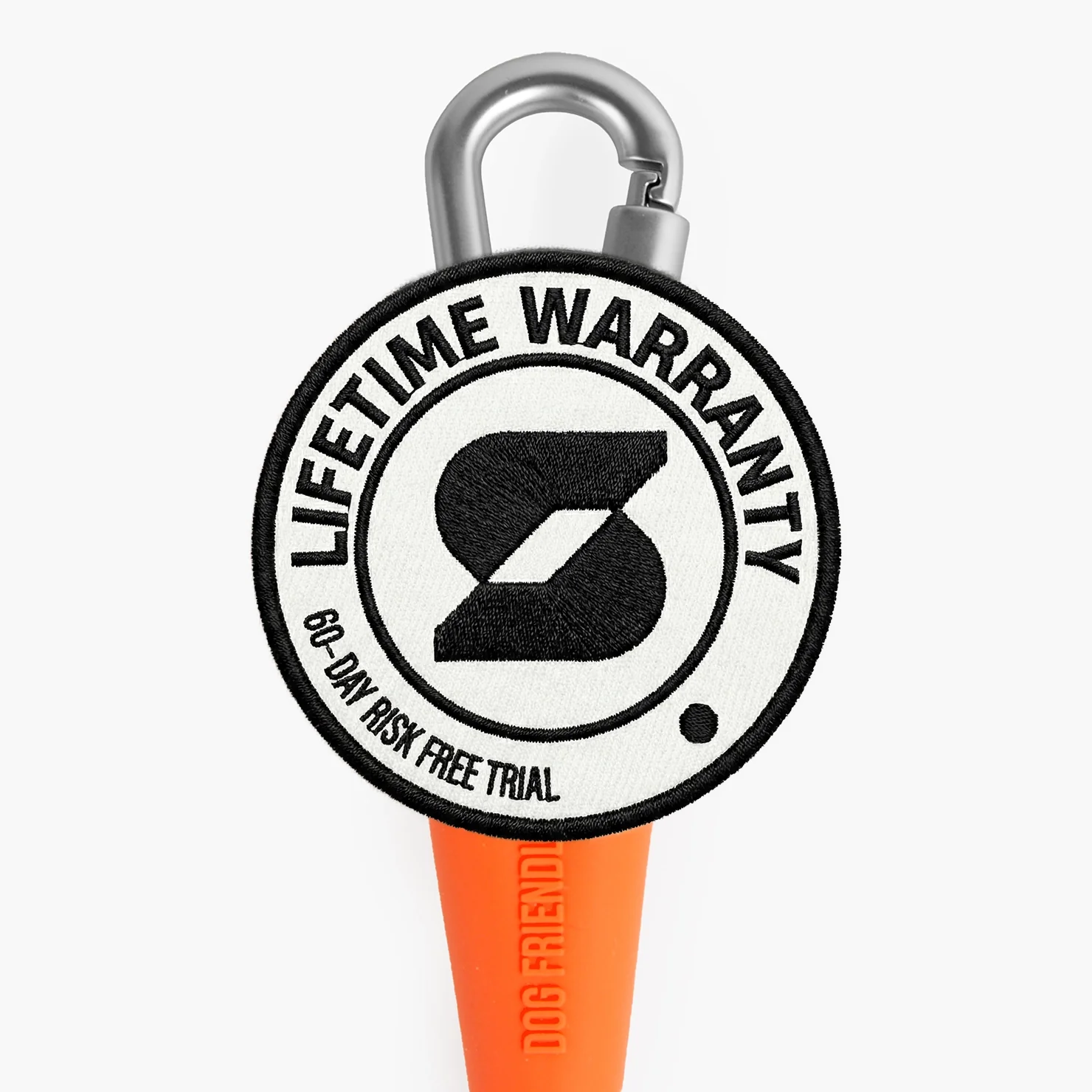Rope Dog Leash - Hi-Vis Orange - Image 4