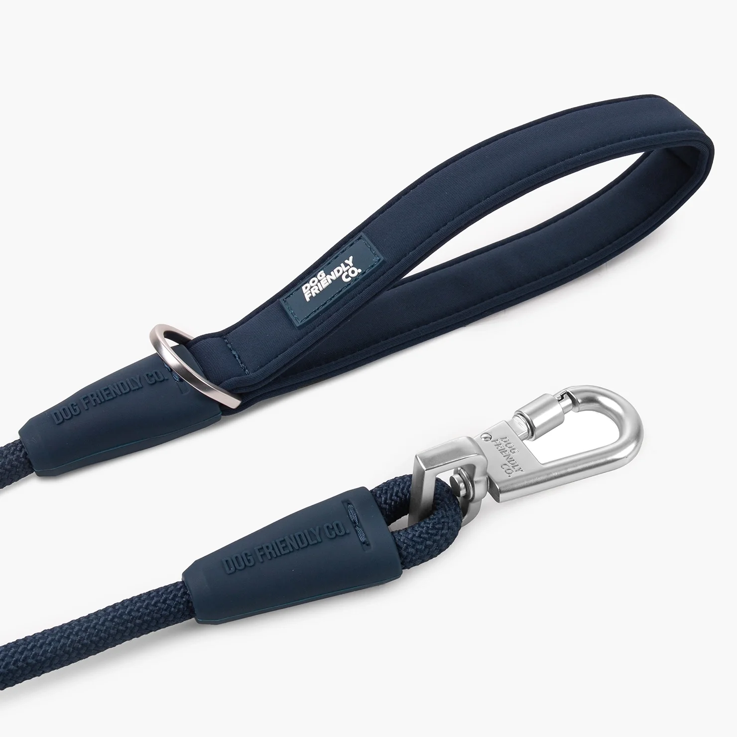 Rope Dog Leash - Navy Blue - Image 3