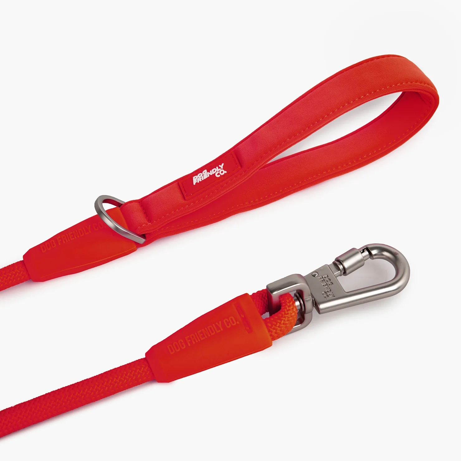 Rope Dog Leash - Red - Image 3