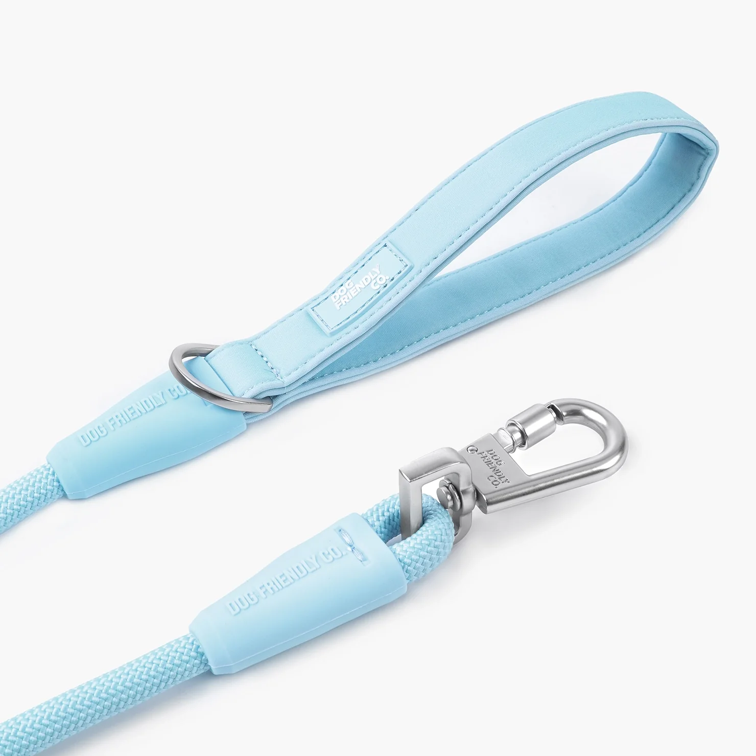Rope Dog Leash - Sky Blue - Image 3