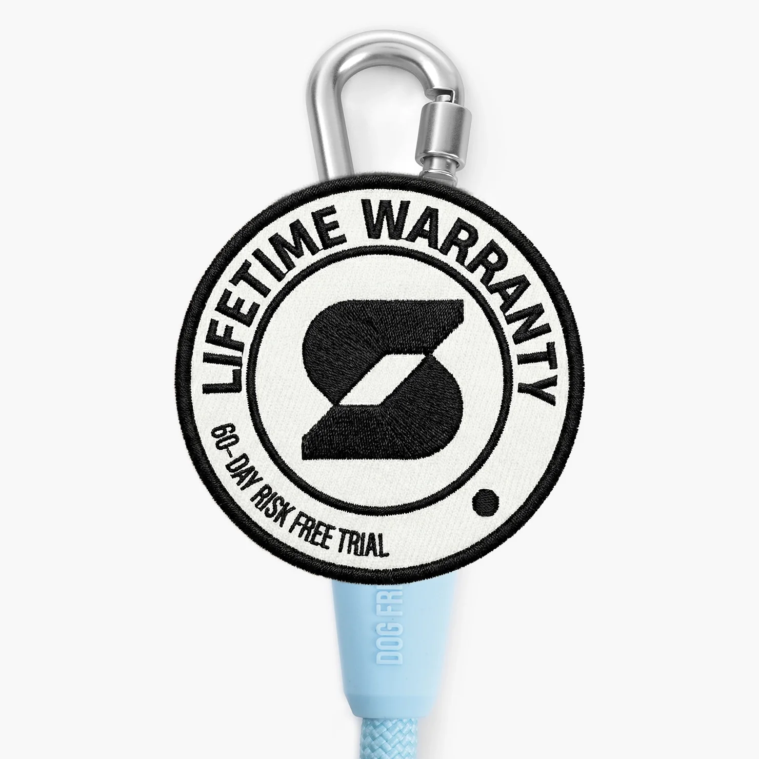 Rope Dog Leash - Sky Blue - Image 4