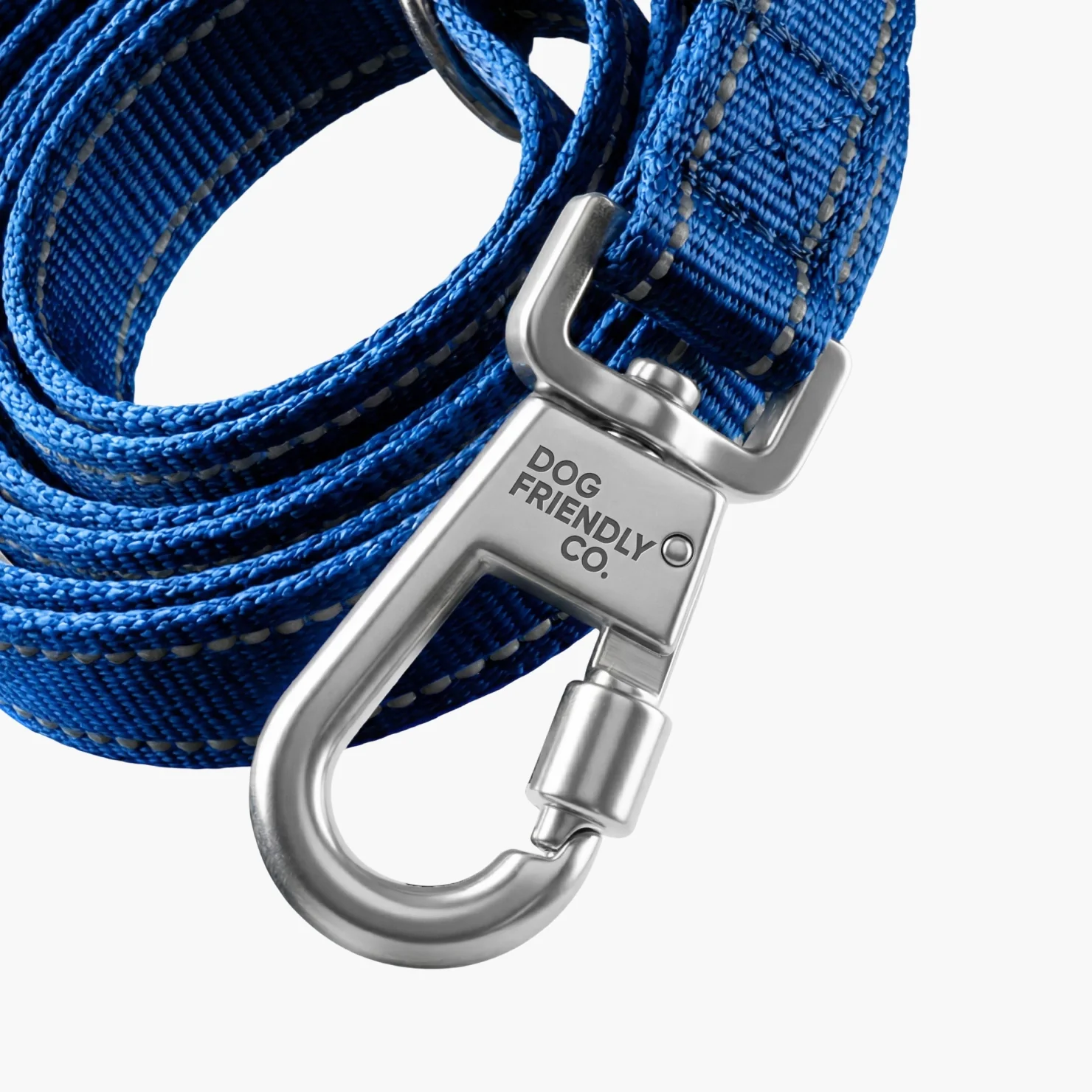 Short Trainer Dog Leash - Classic Blue - Image 3