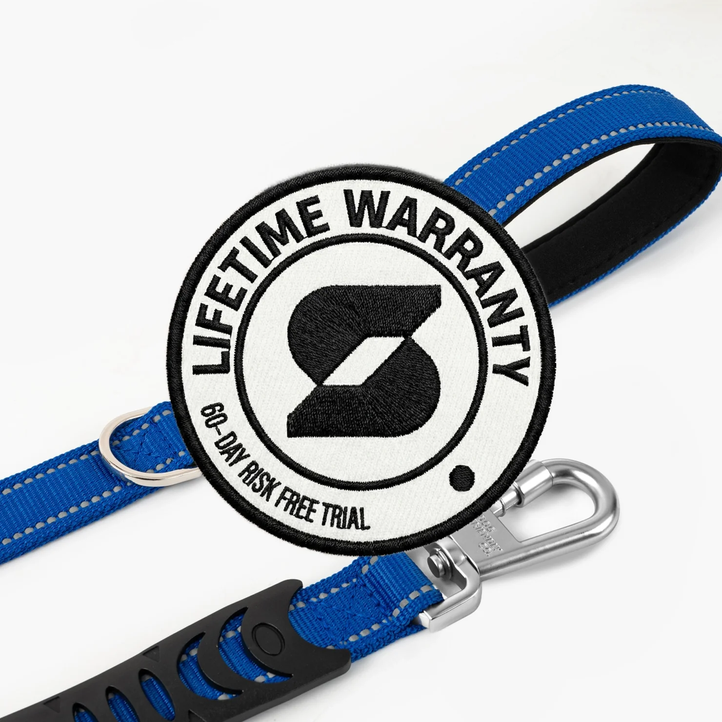Short Trainer Dog Leash - Classic Blue - Image 5