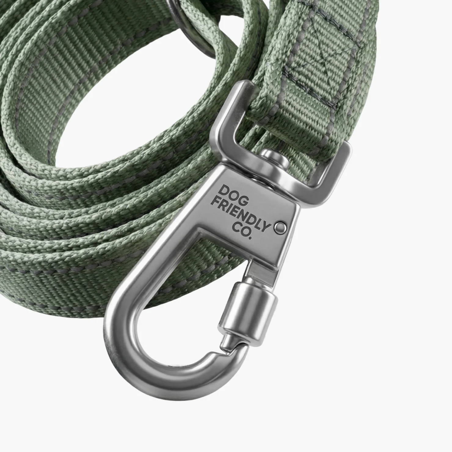 Short Trainer Dog Leash - Khaki - Image 3