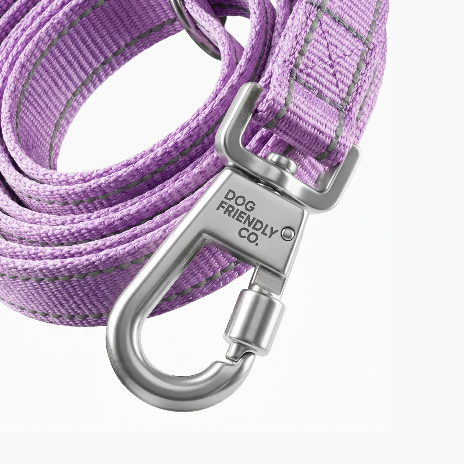 Short Trainer Dog Leash - Purple - Image 3