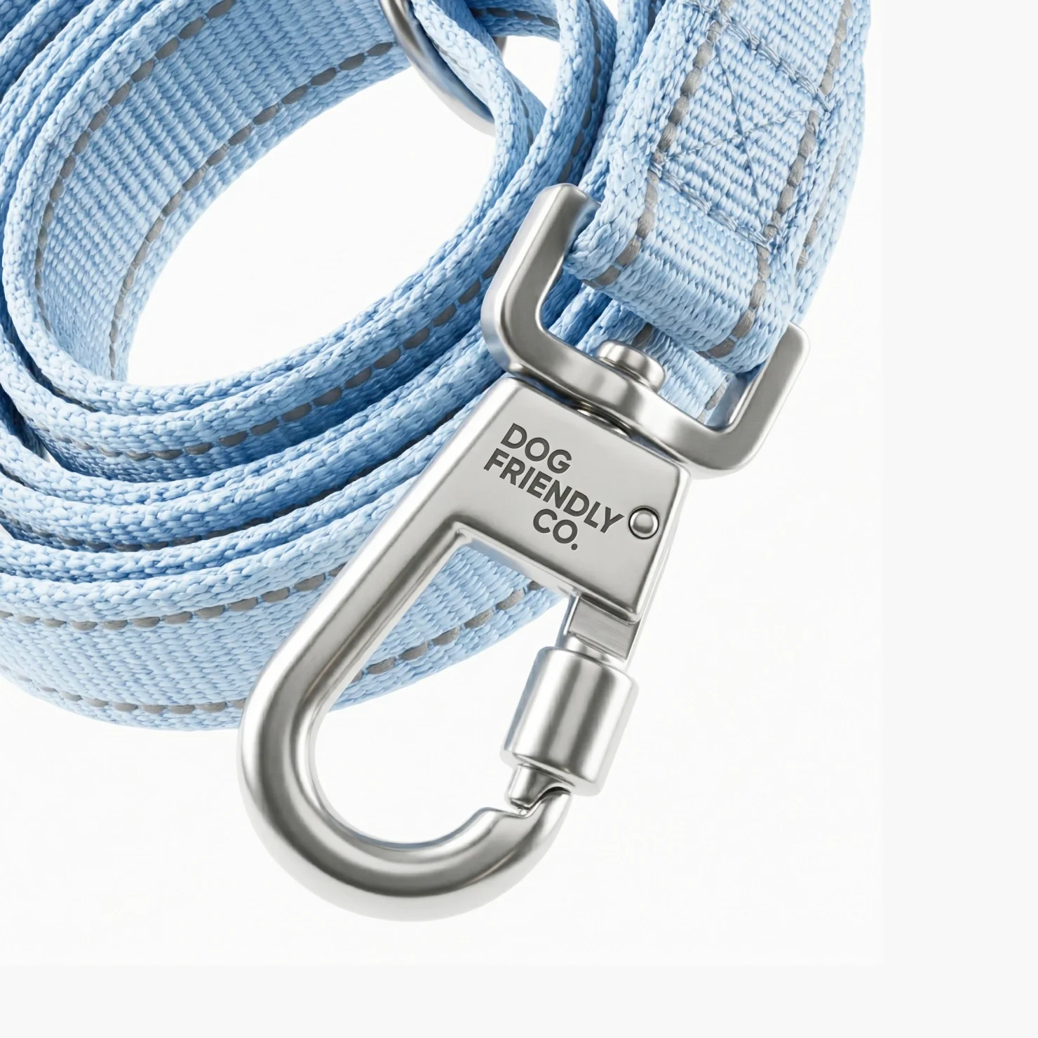 Short Trainer Dog Leash - Sky Blue - Image 3
