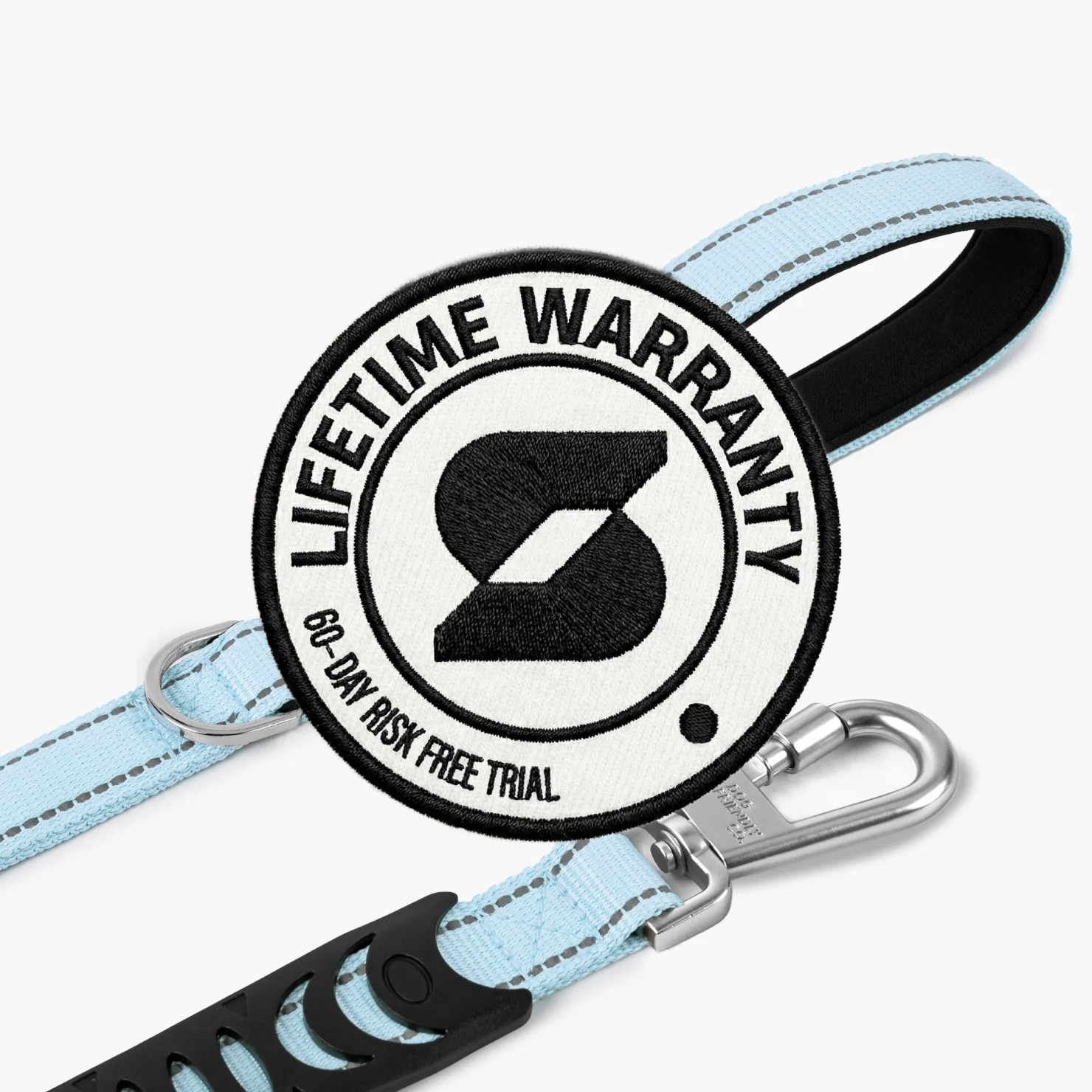 Short Trainer Dog Leash - Sky Blue - Image 5