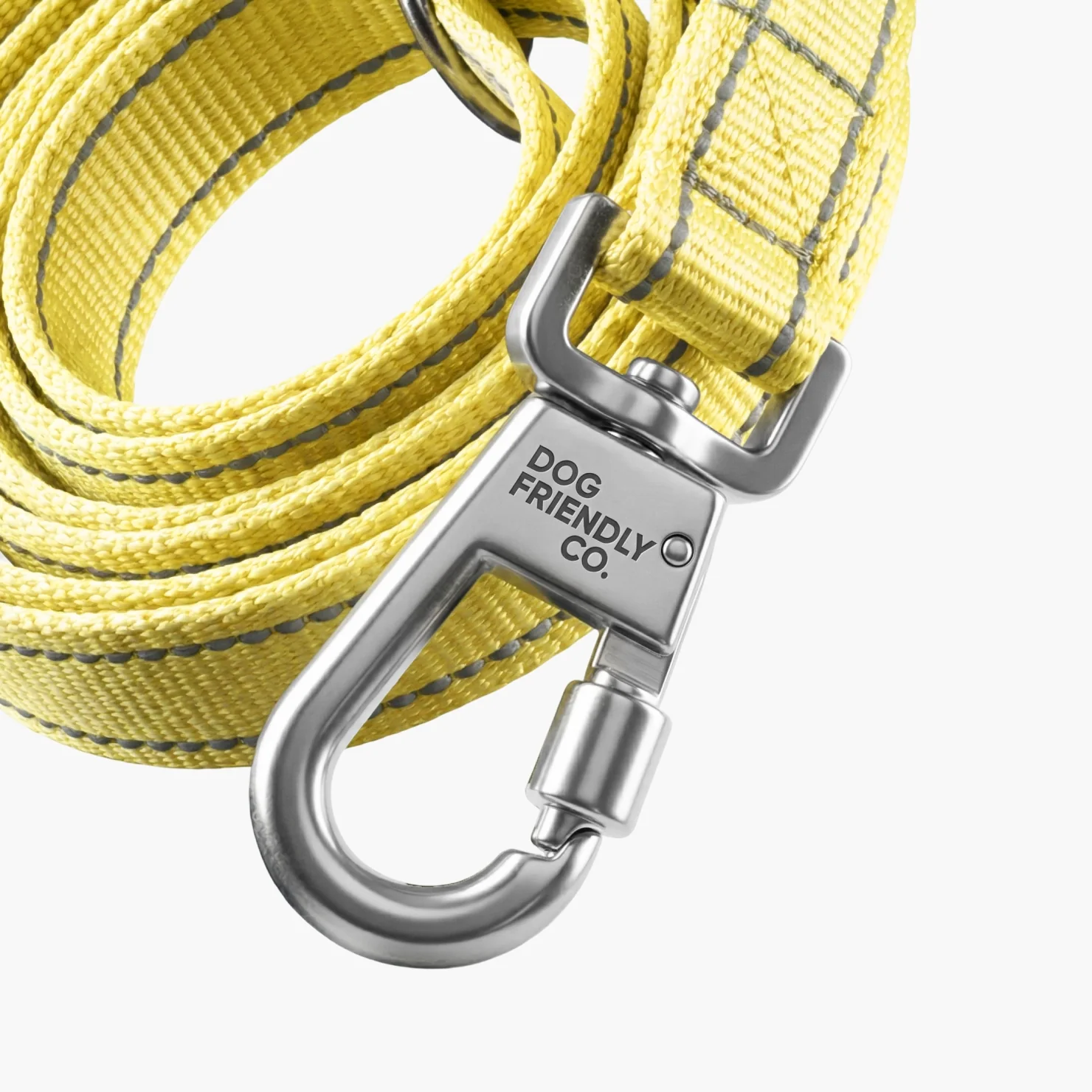 Short Trainer Dog Leash - Yellow - Image 3