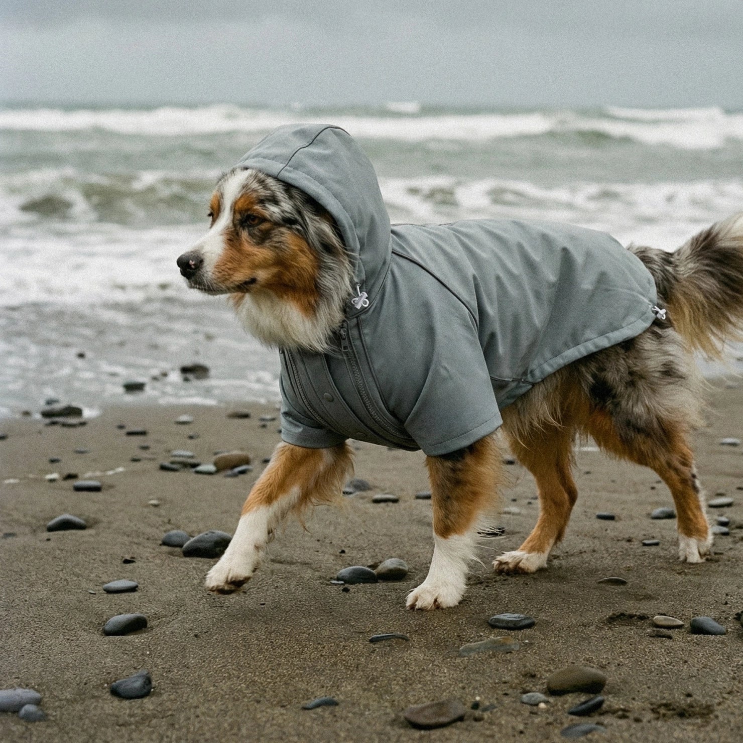 Storm Pro Raincoat - Grey - Image 7