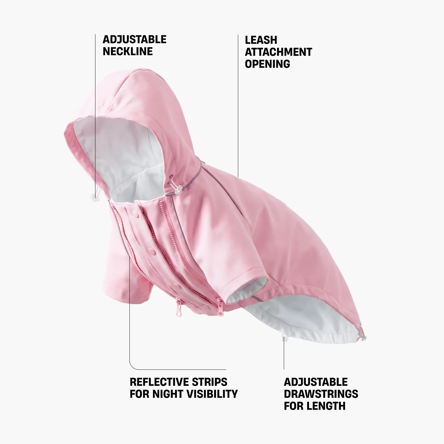 Storm Pro Raincoat - Pink - Image 3