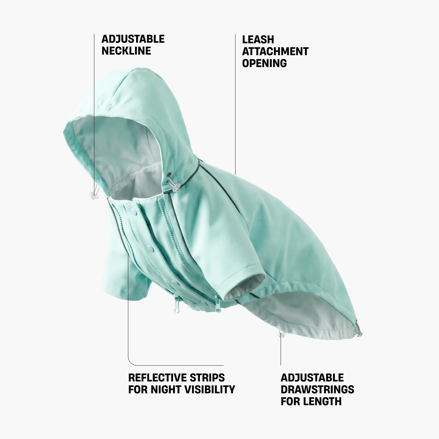 Storm Pro Raincoat - Sky Blue - Image 3