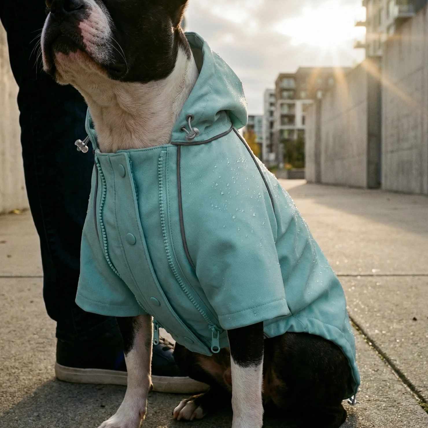 Storm Pro Raincoat - Sky Blue - Image 8