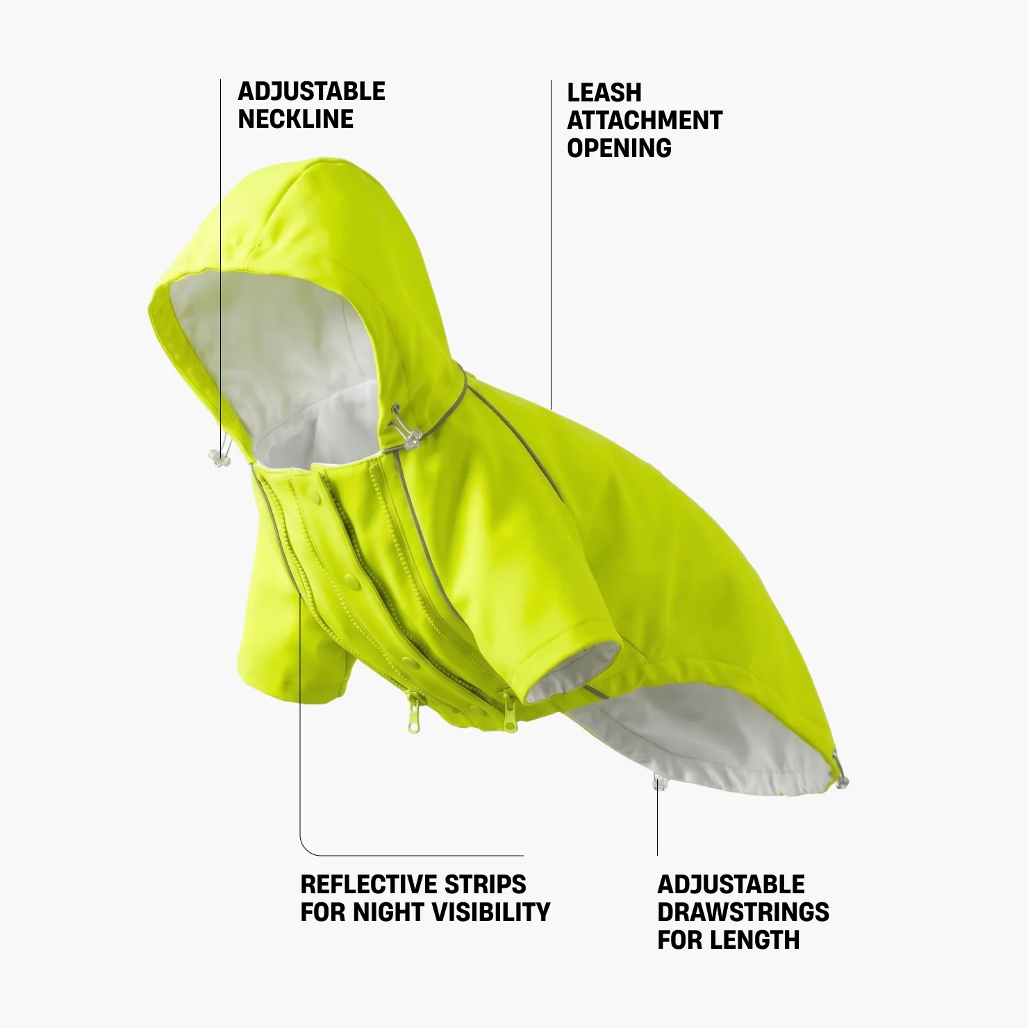Storm Pro Raincoat - Yellow - Image 3