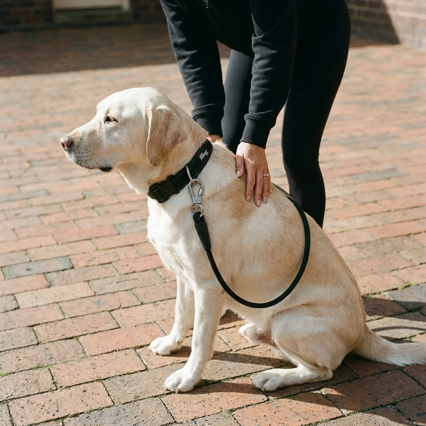 Tactical Dog Collar - Black - Image 5