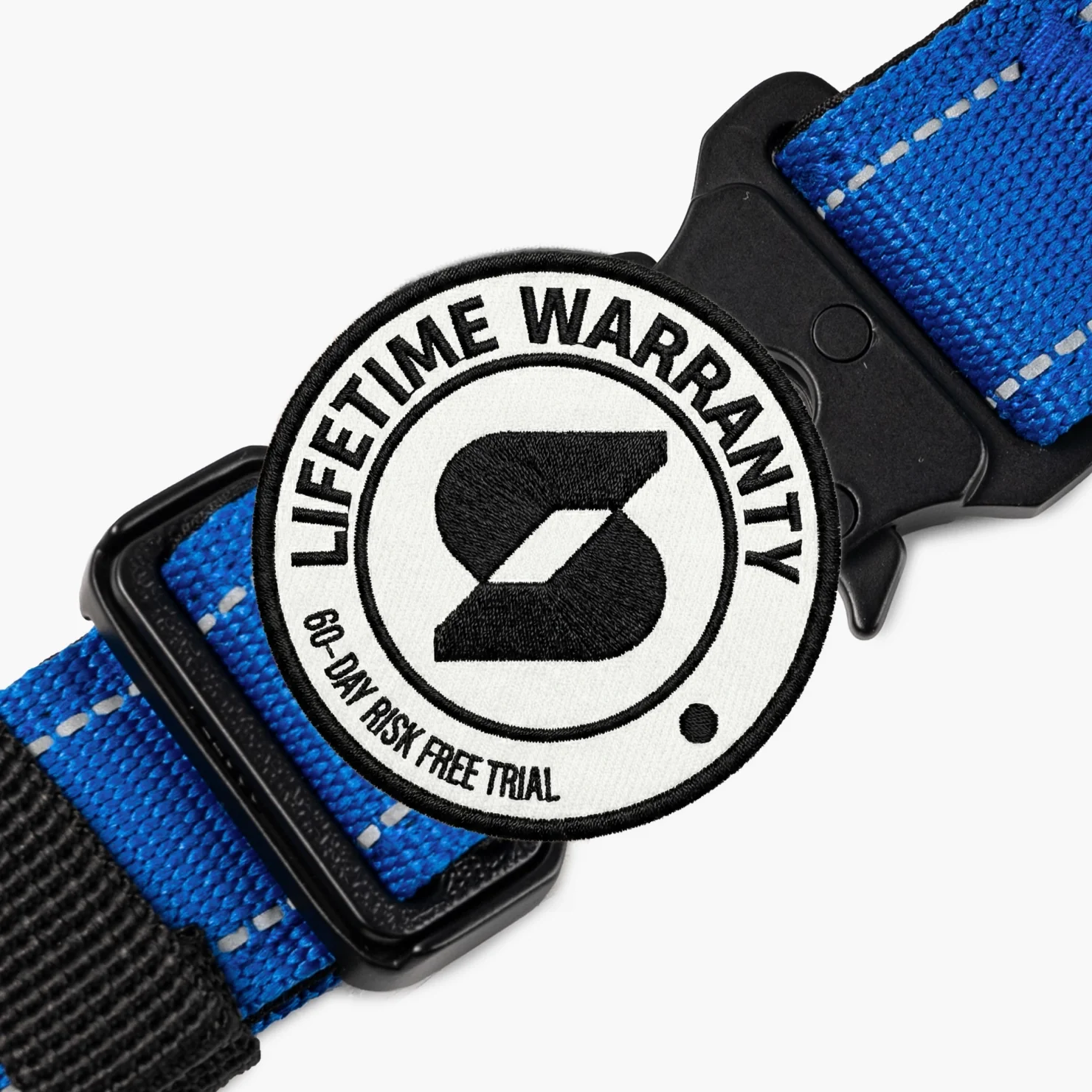 Tactical Dog Collar - Classic Blue - Image 8