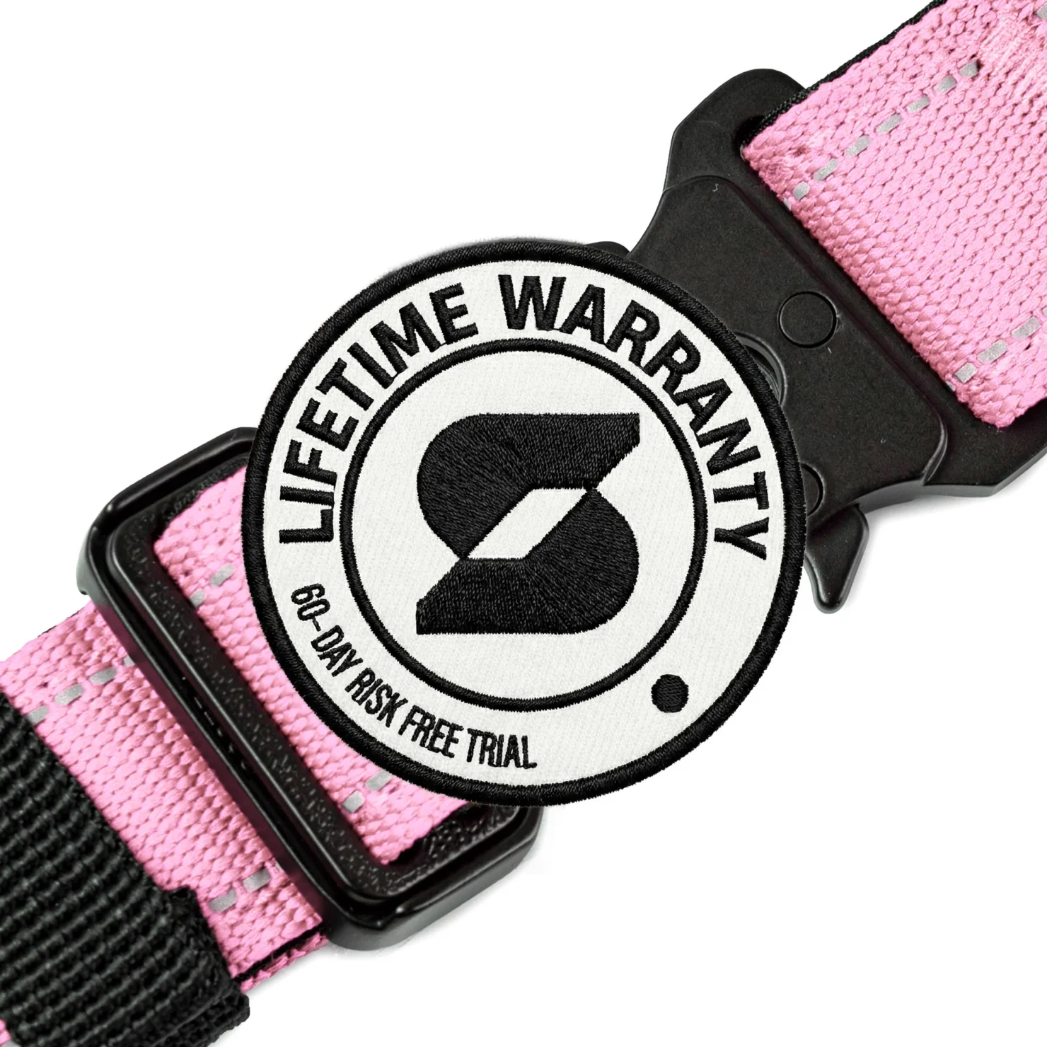 Tactical Dog Collar - Pink - Image 8
